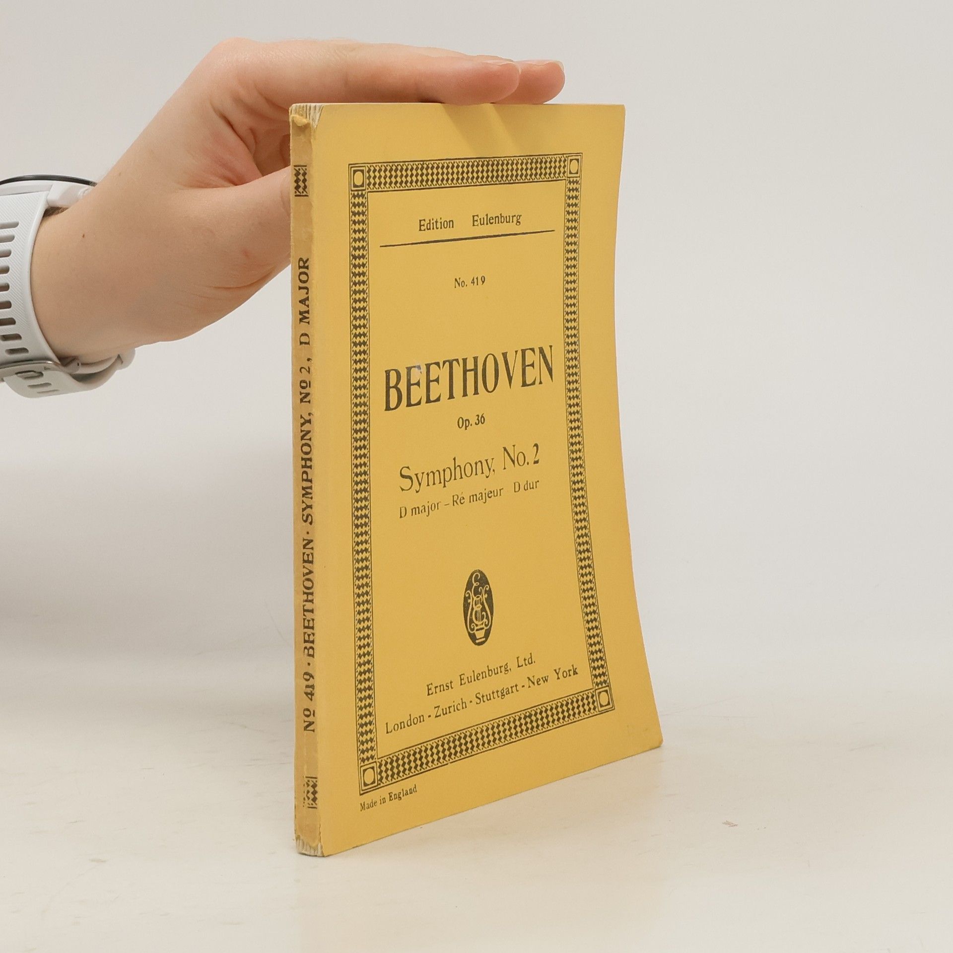 Ludwig van Beethoven Beethoven Op. 36. Symphony No. 2