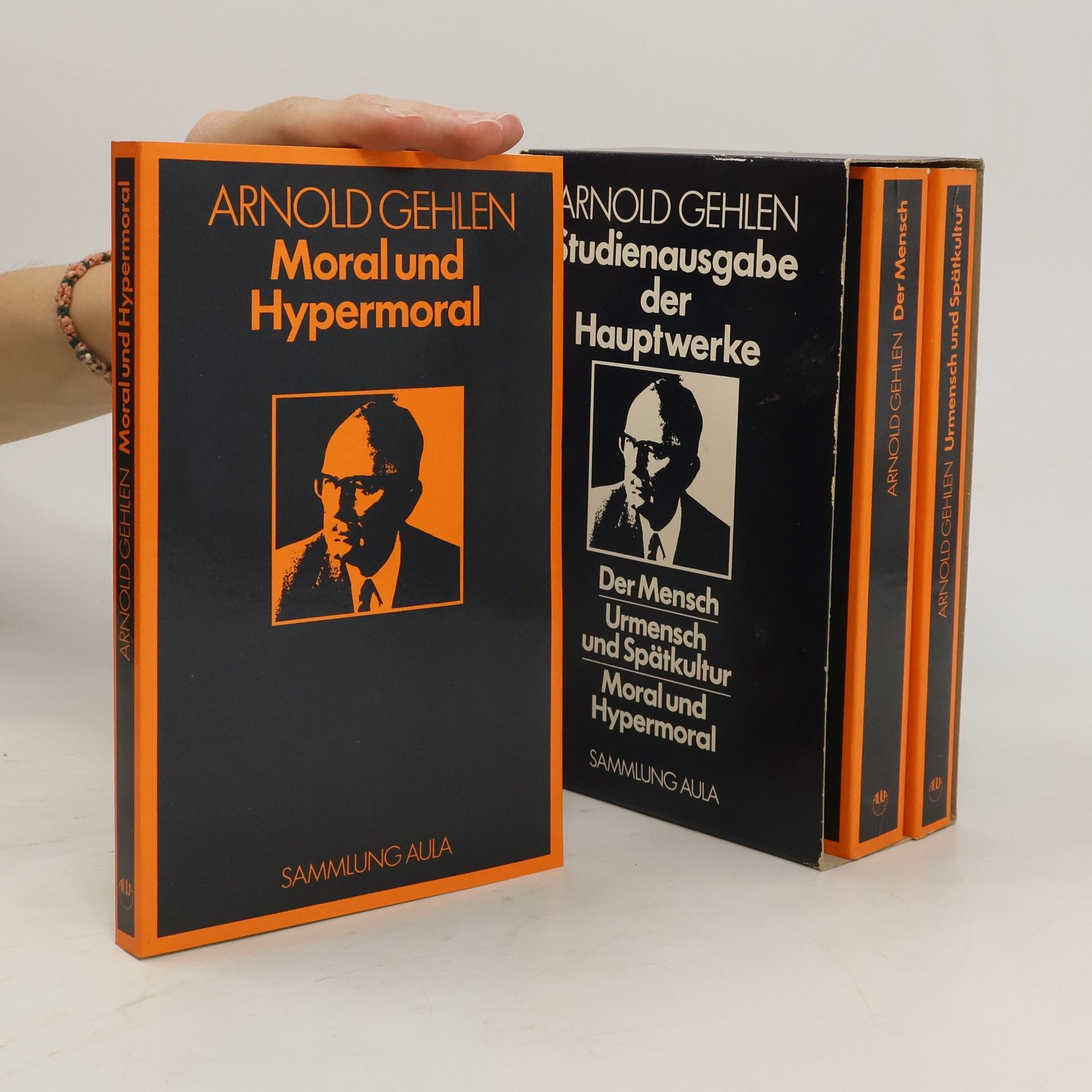 Arnold Gehlen Der Mensch. Urmench und Spätkultur. Moral und Hypermoral