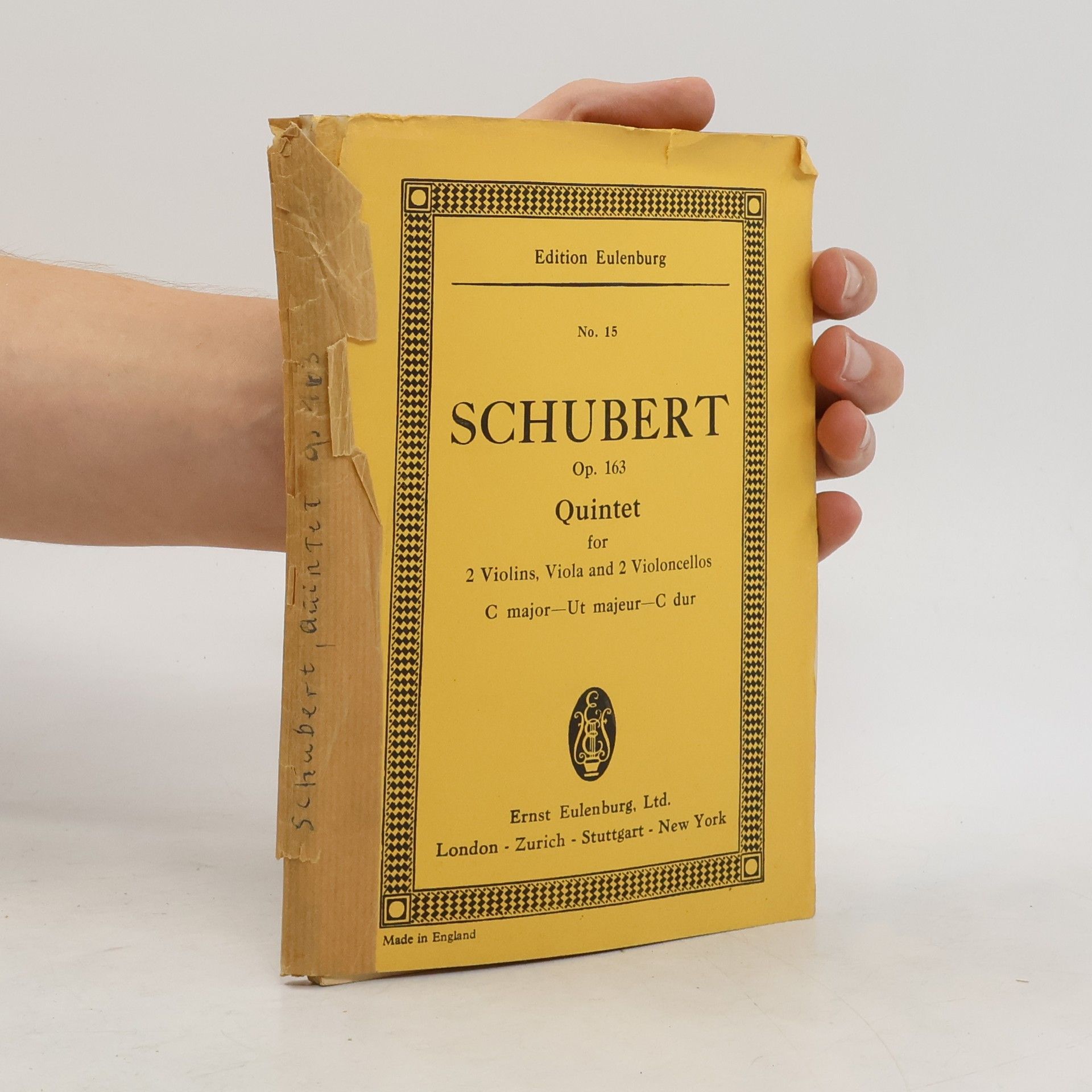Autorenkollektiv Schubert Op. 163 Quintet