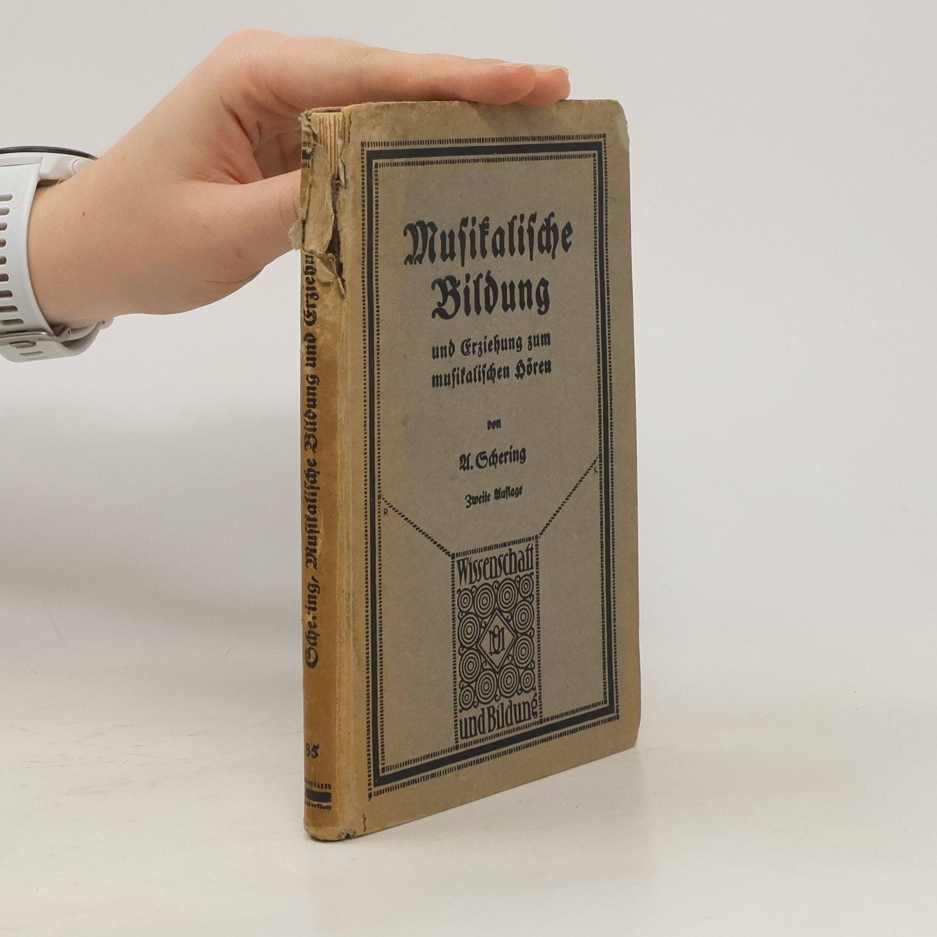 Arnold Schering Musikalische Bildung