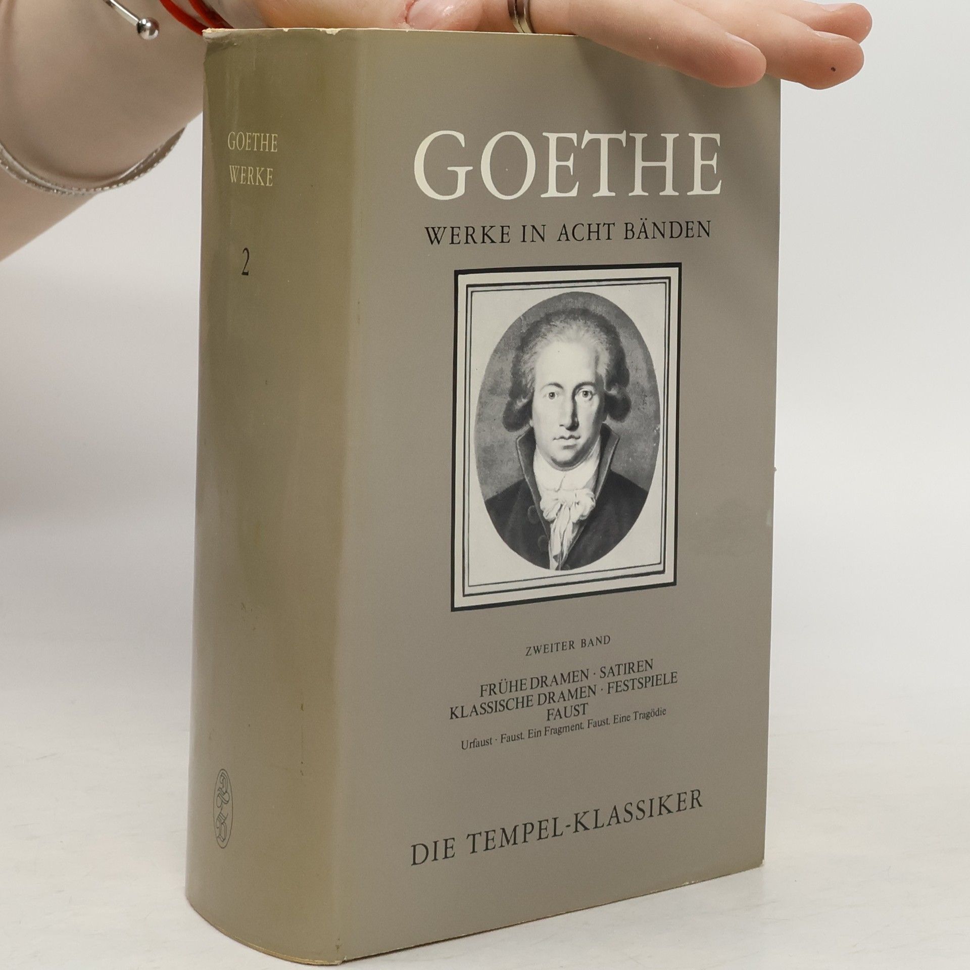 Johann Wolfgang von Goethe Gesammelte Werke in acht Banden 2
