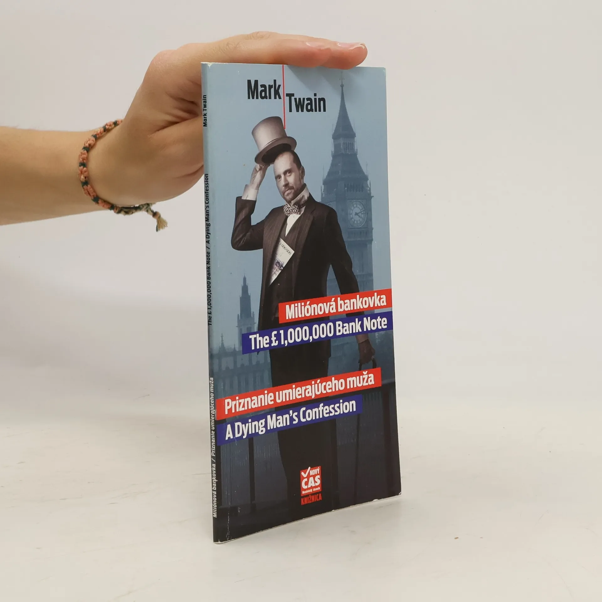 Miliónová bankovka / Priznanie umierajúceho muža | Book | Paperback | Mark Twain | SK, EN