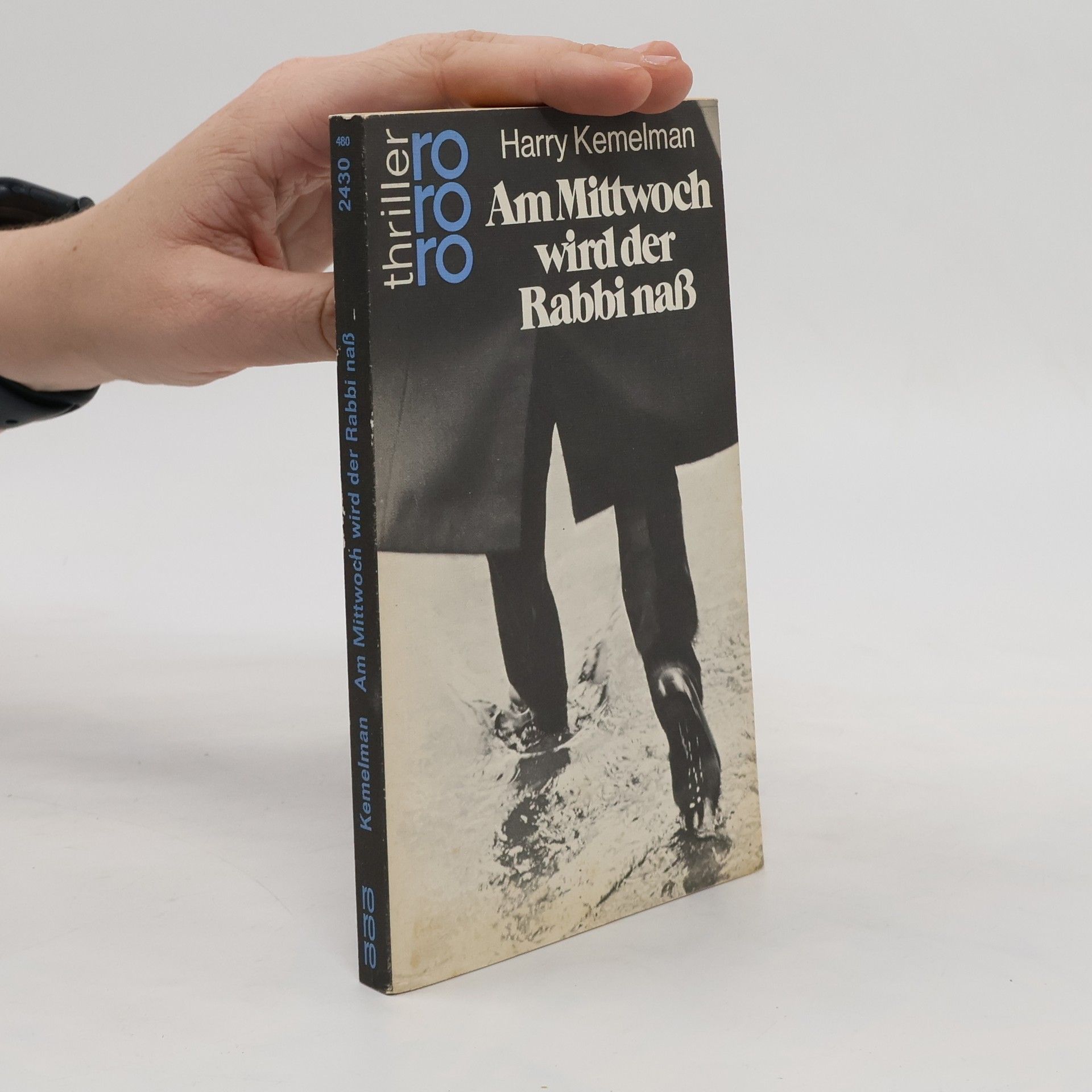 Harry Kemelman Am Mittwoch wird der Rabbi naß