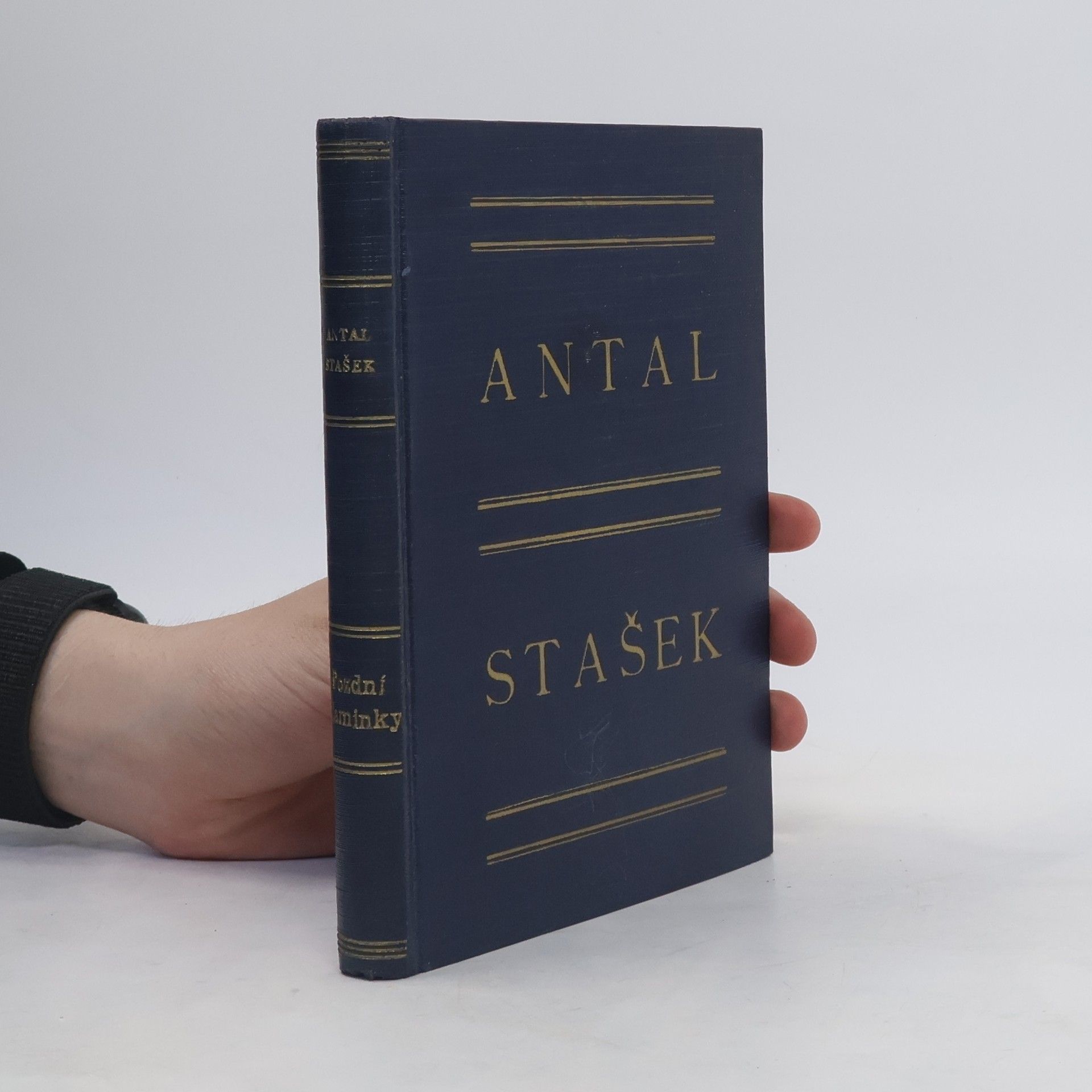 Antal Stašek Pozdní plamínky