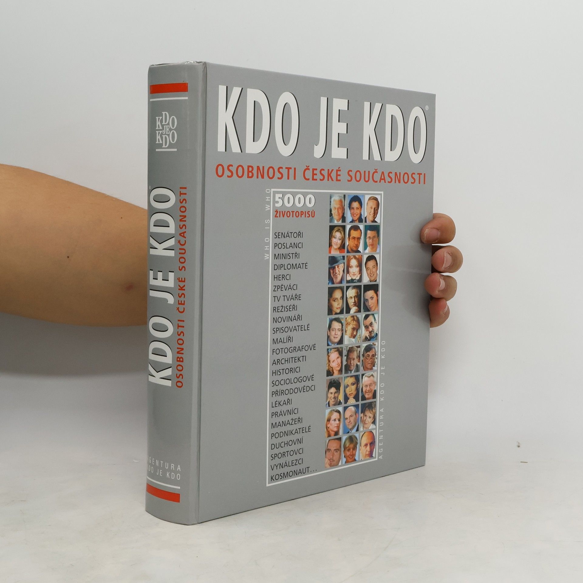 Michael Třeštík Kdo je kdo = Who is who. Ssobnosti české současnosti. 5000 životopisů