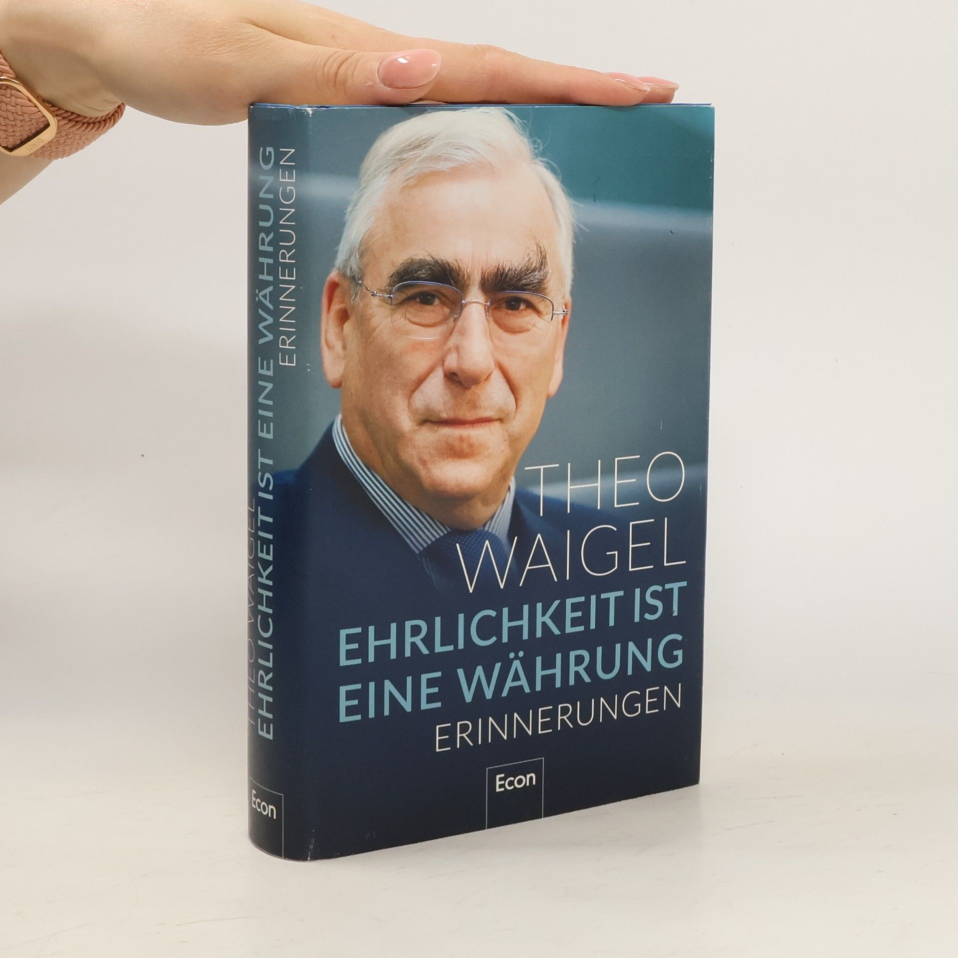 Theo Waigel Ehrlichkeit ist eine währung