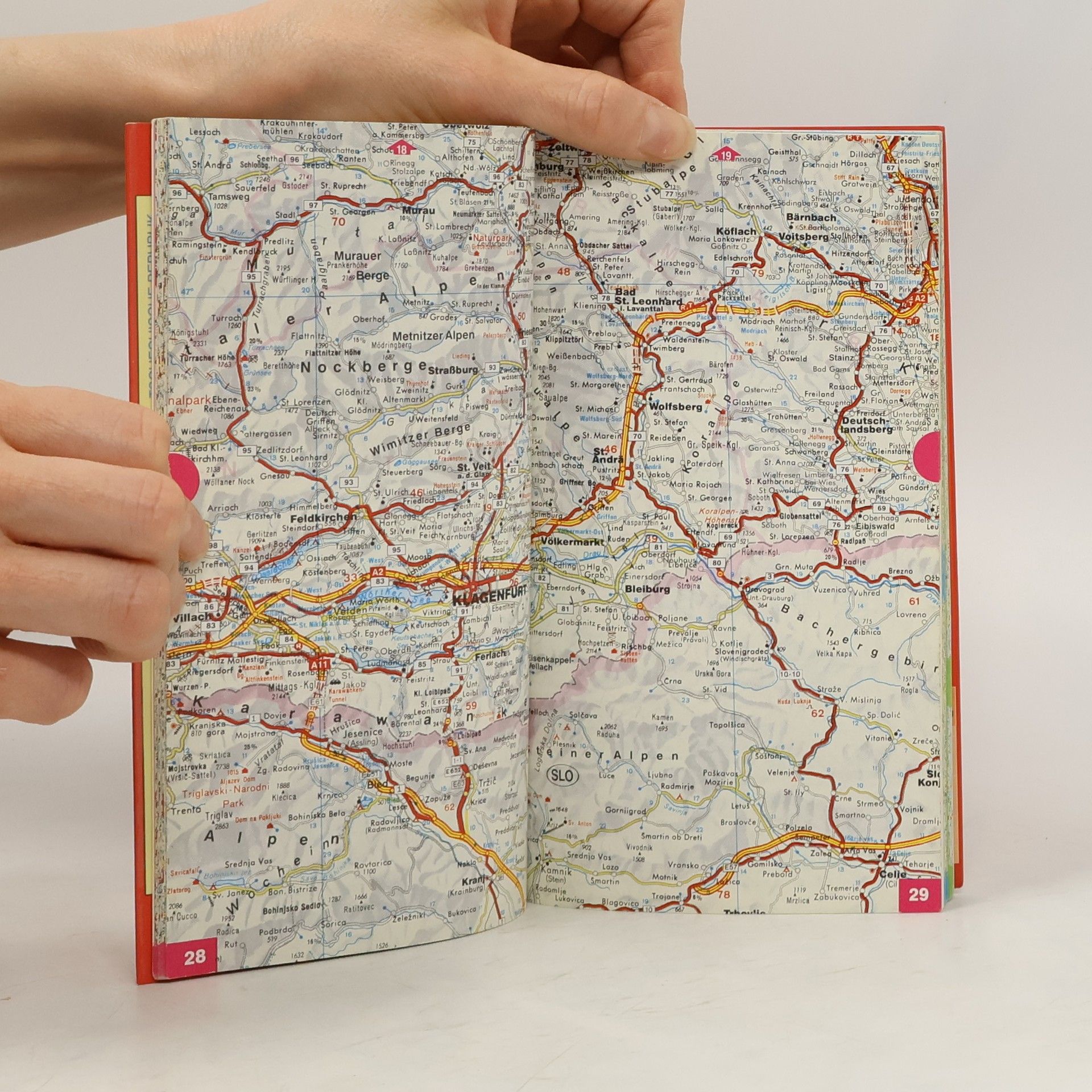 Collectif d'auteurs Big Map. Handatlas Österreich. Europa