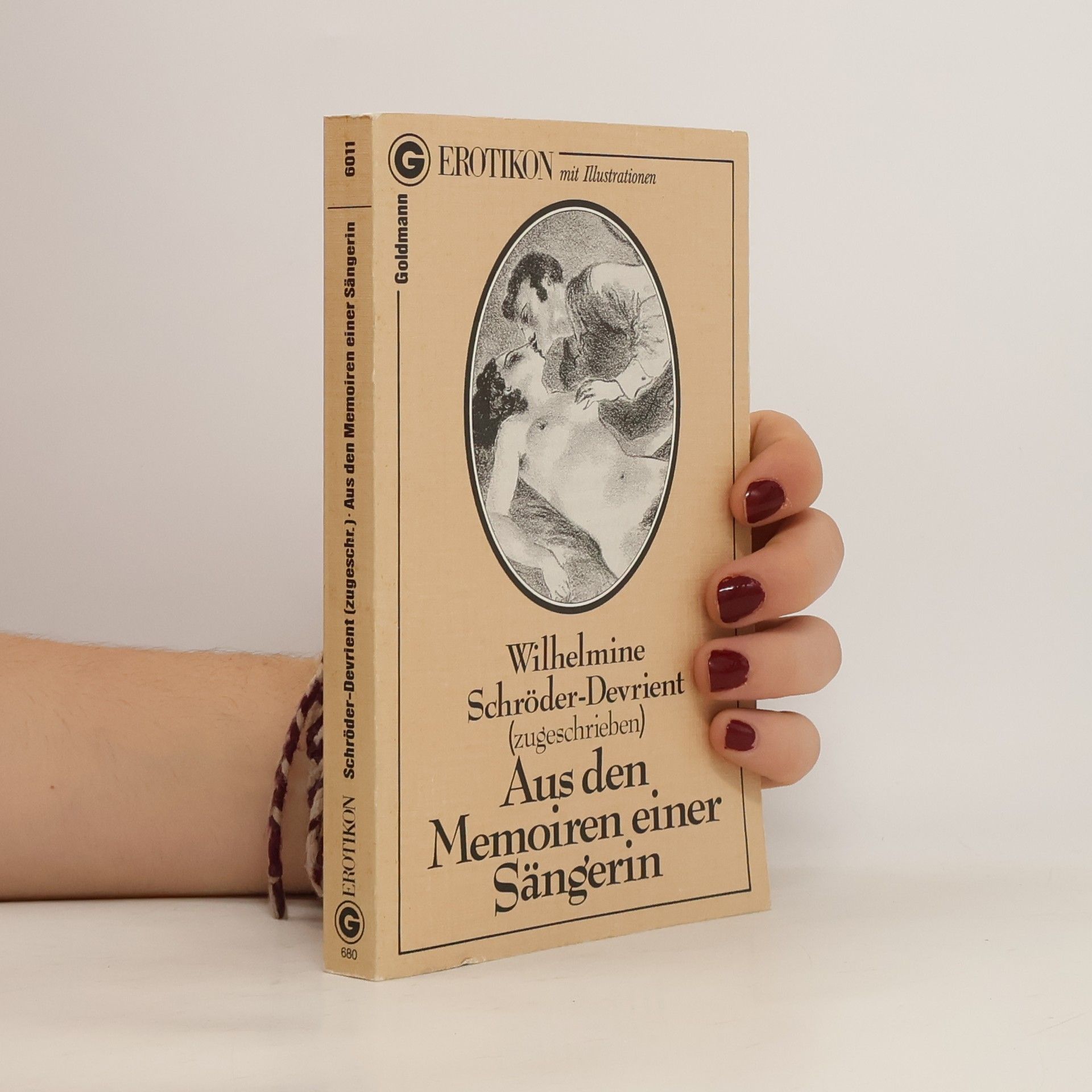 Wilhelmine Schröder-Devrient Aus den Memoiren einer Sängerin