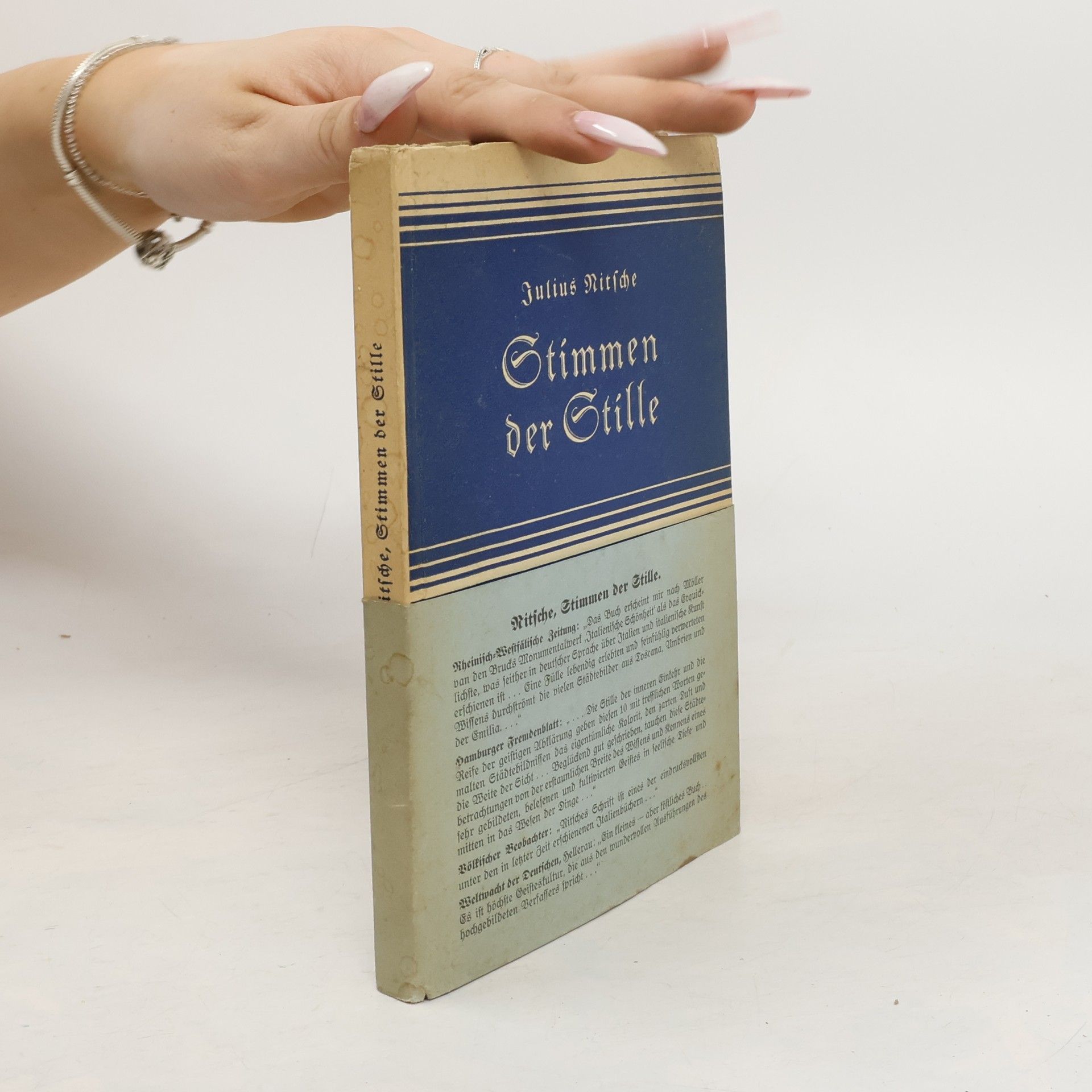 Julius Ritsche Stimmen der Stille