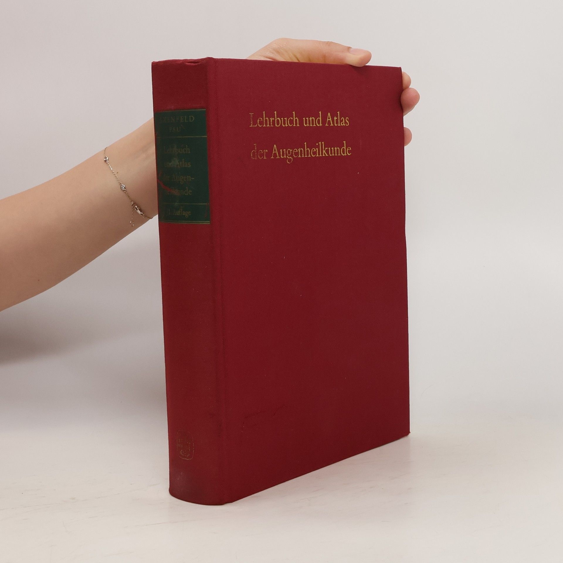 Hans Pau Lehrbuch und Atlas der Augenheilkunde