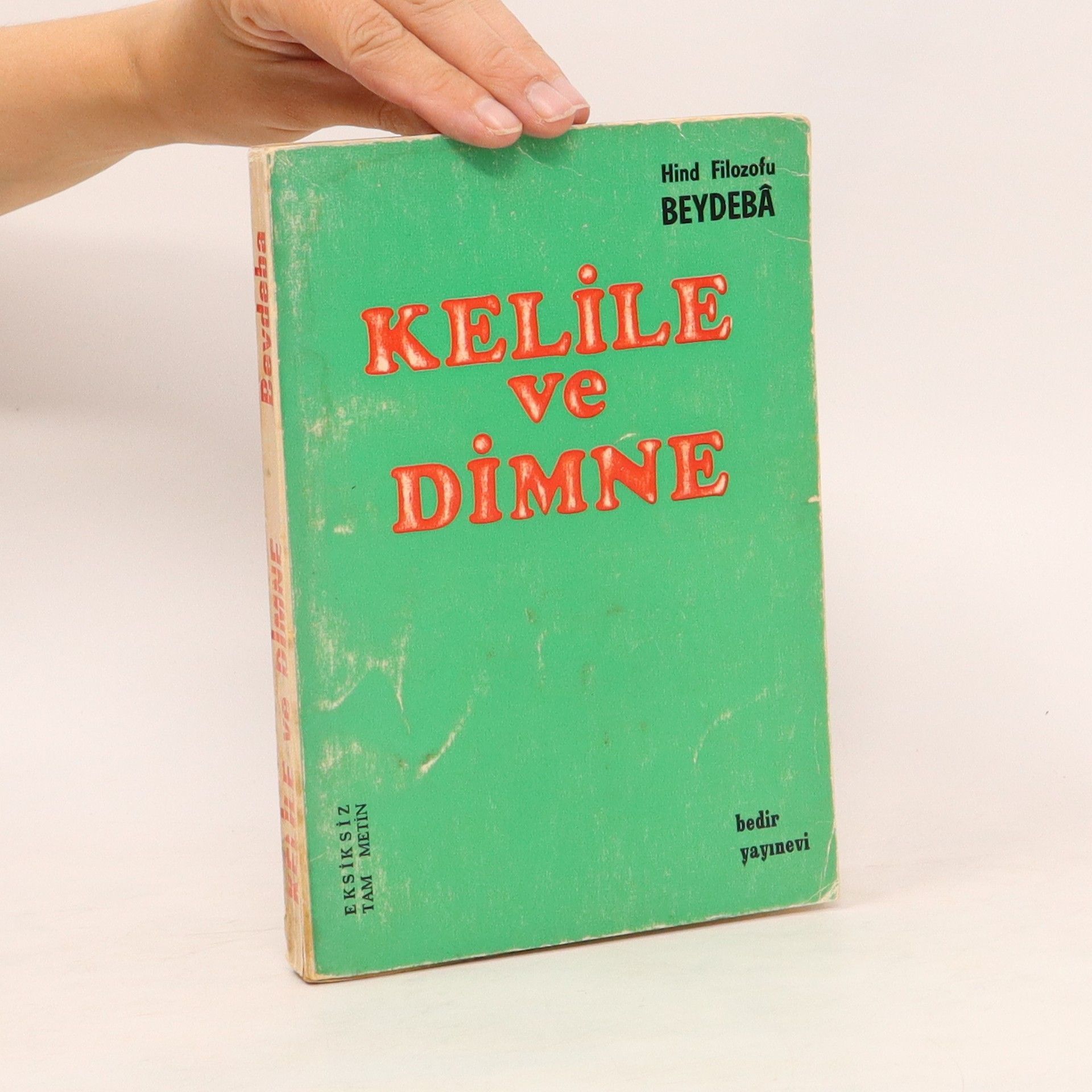 Beydaba Abdullah B. El-Mukaffa Kelile ve Dimne