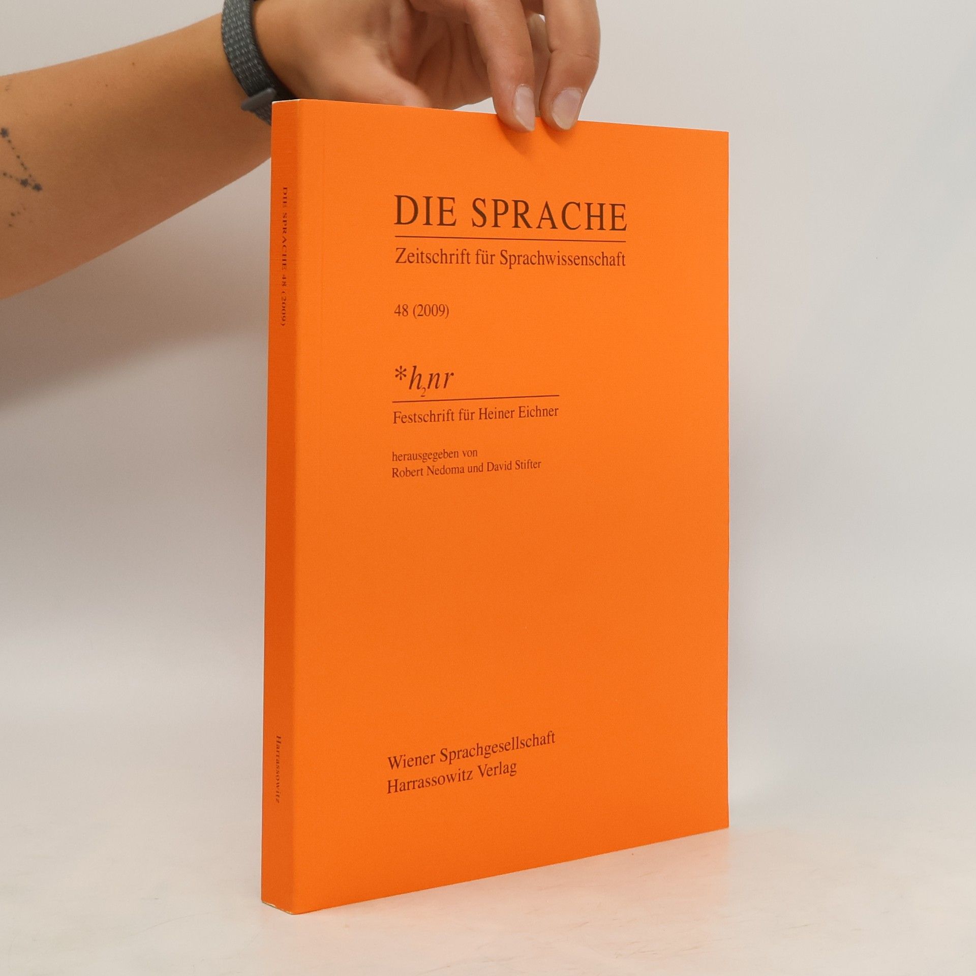 Robert Nedoma Die Sprache 48/2009. *h2nr