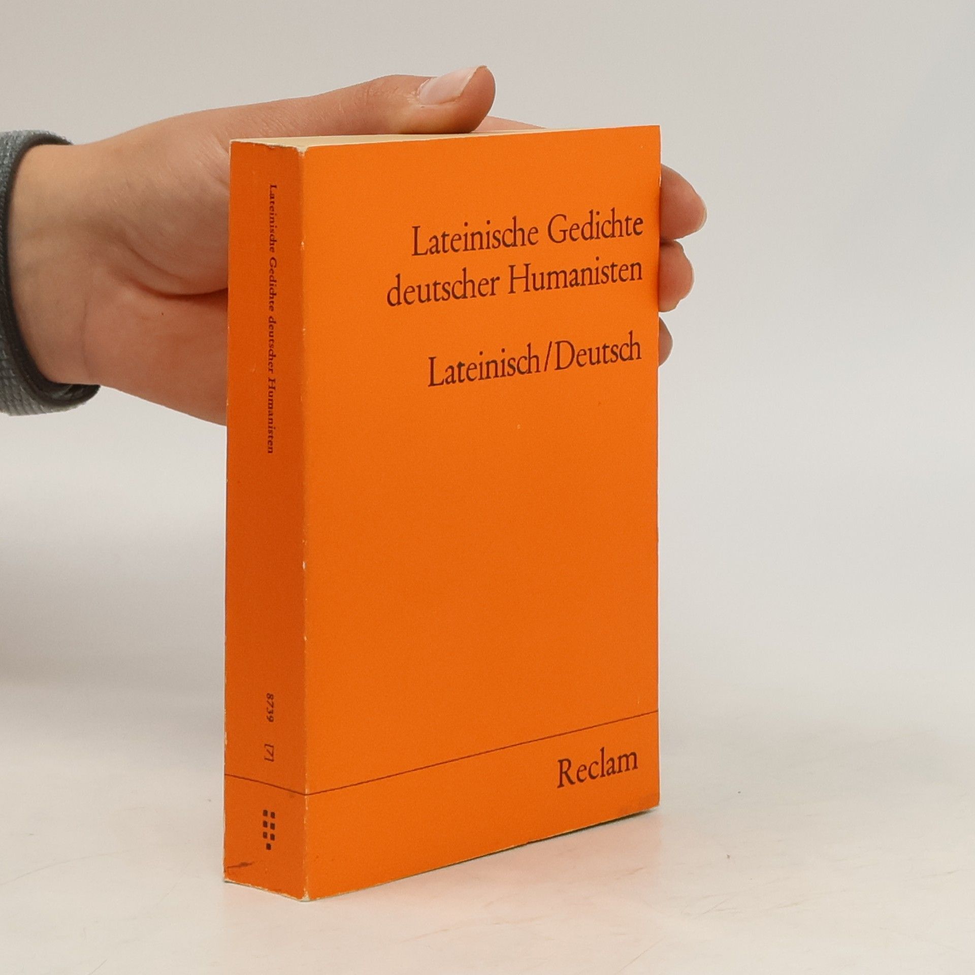 Lateinische Gedichte deutscher Humanisten