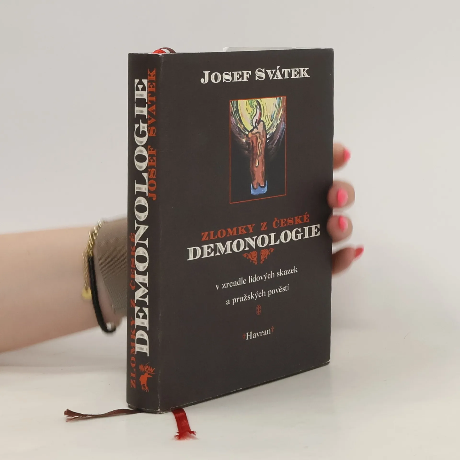 Zlomky z české demonologie v zrcadle lidových skazek a pražských pověstí | Kniha | pevná | Josef Svátek | CS