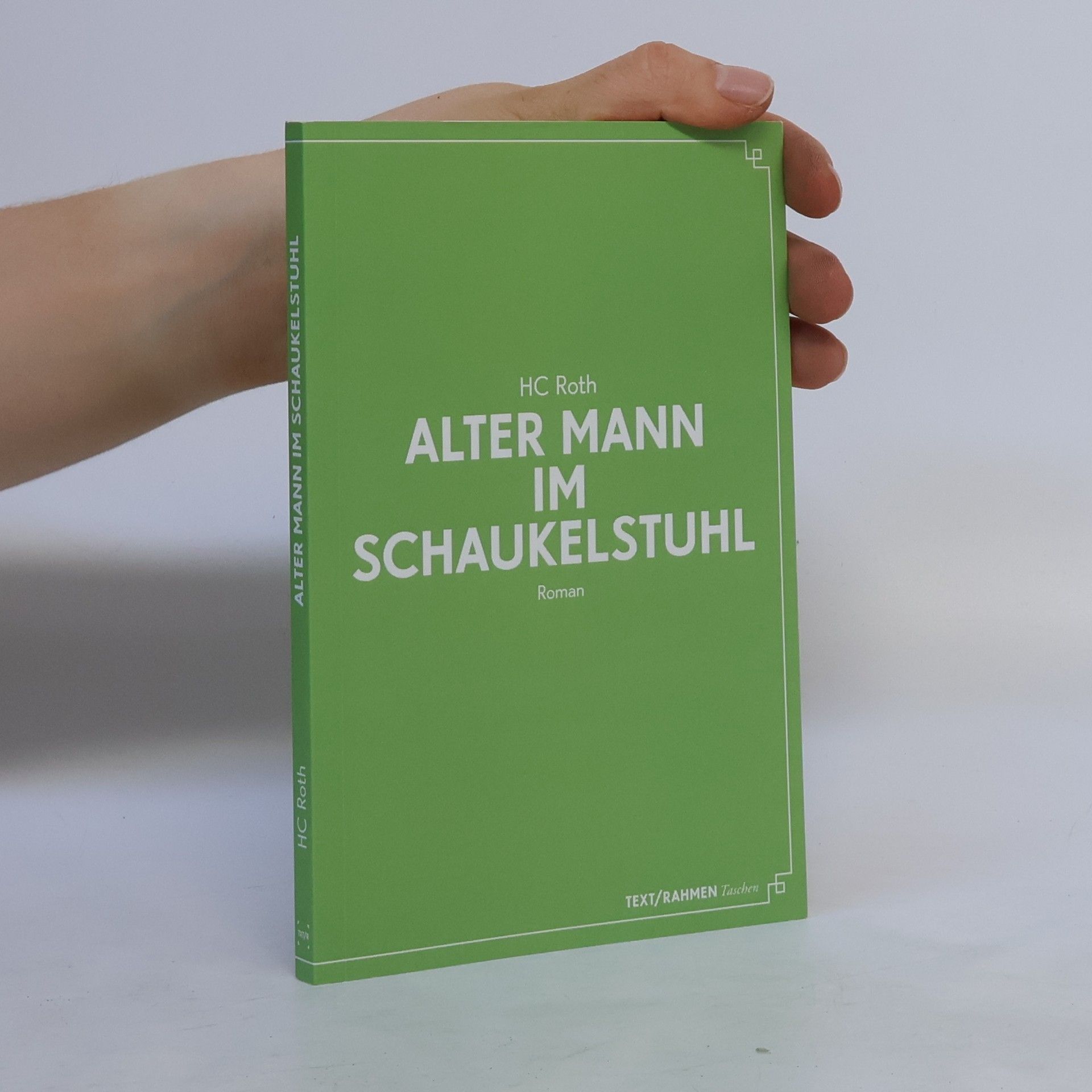 H. C. Roth Alter Mann im Schaukelstuhl
