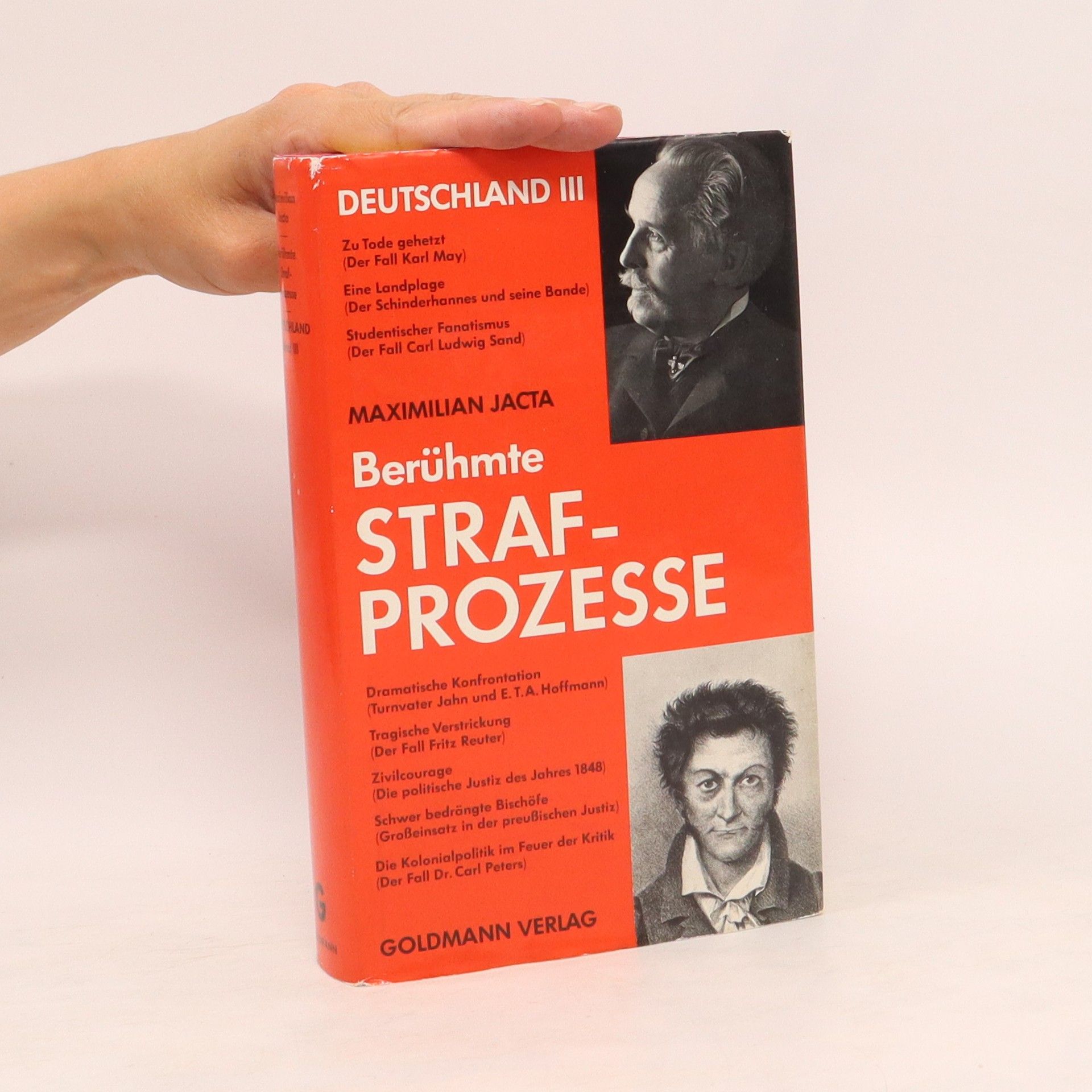 Maxlian Jacta Berühmte Strafprozesse