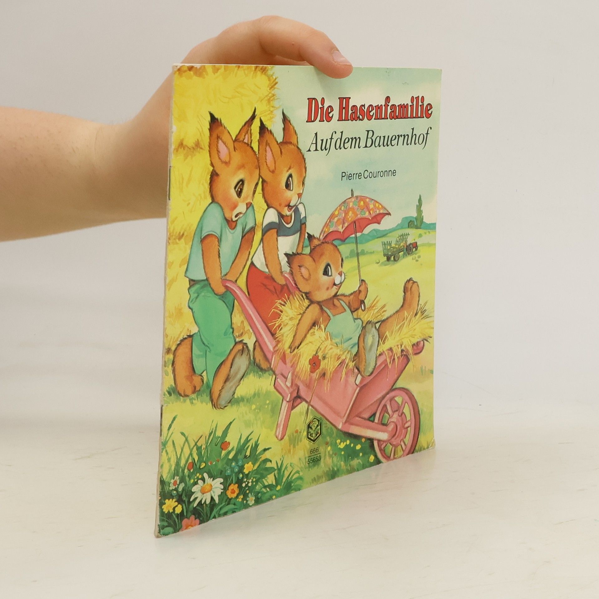 Pierre Couronne Die Hasenfamilie. Auf dem Bauernhof