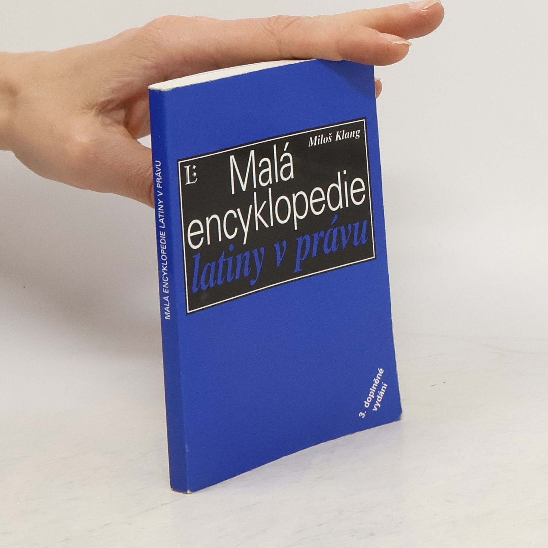 Miloš Klang Malá encyklopedie latiny v právu
