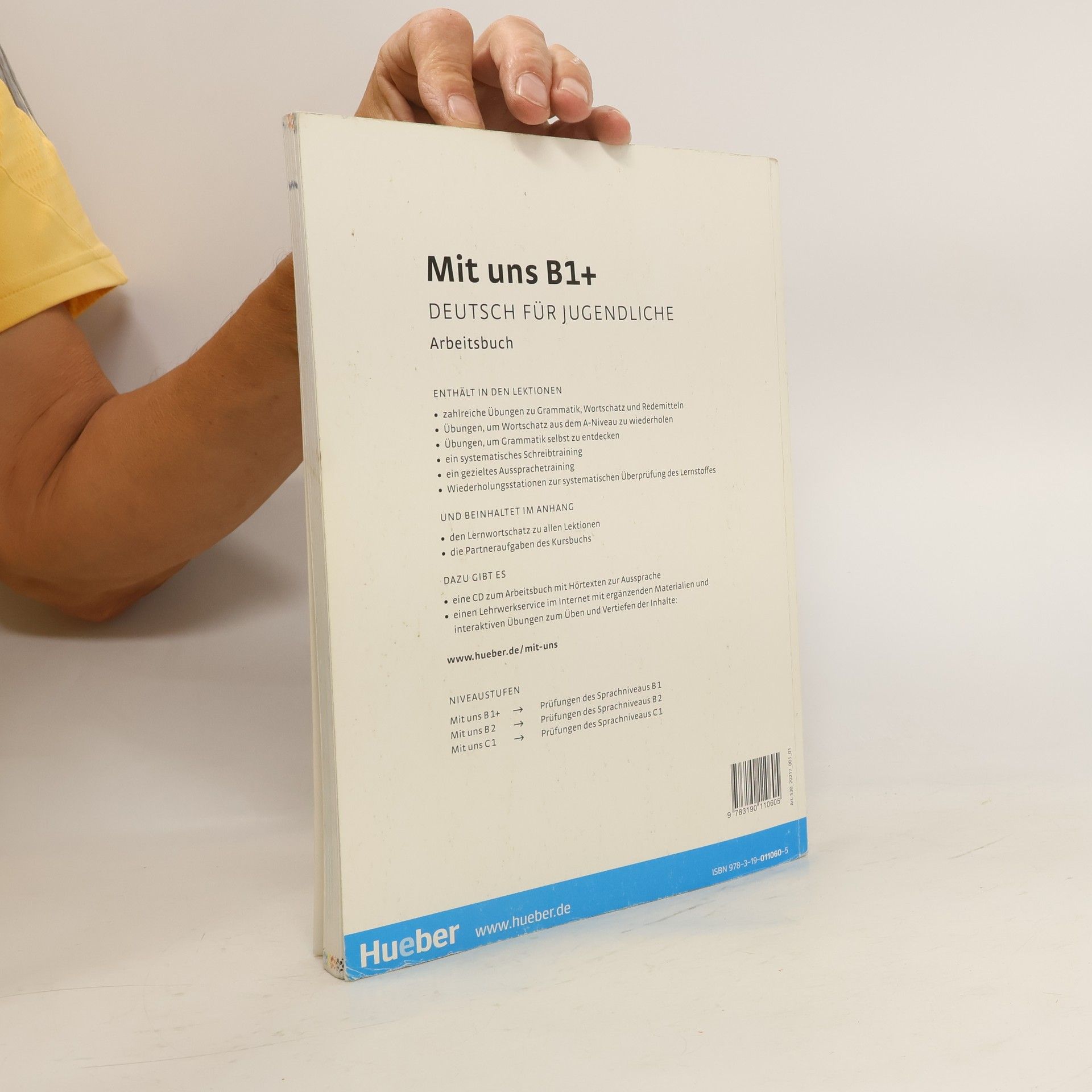 Anna Breitsameter Mit uns: Deutsch für Jugendliche. B1+. Arbeitsbuch