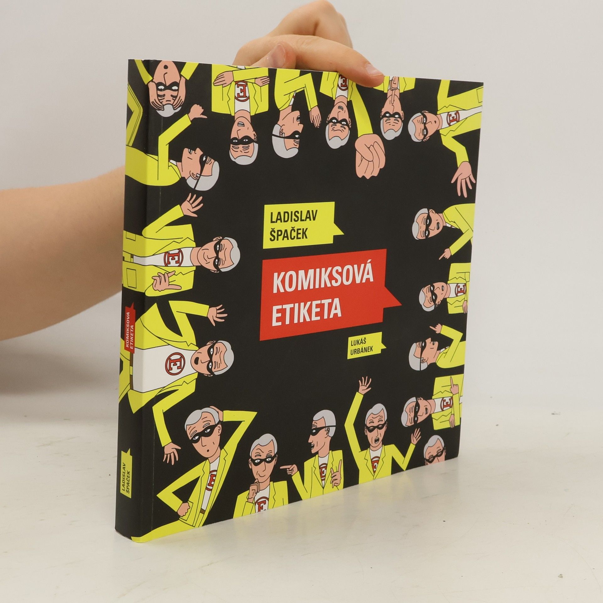 Ladislav Špaček Komiksová etiketa