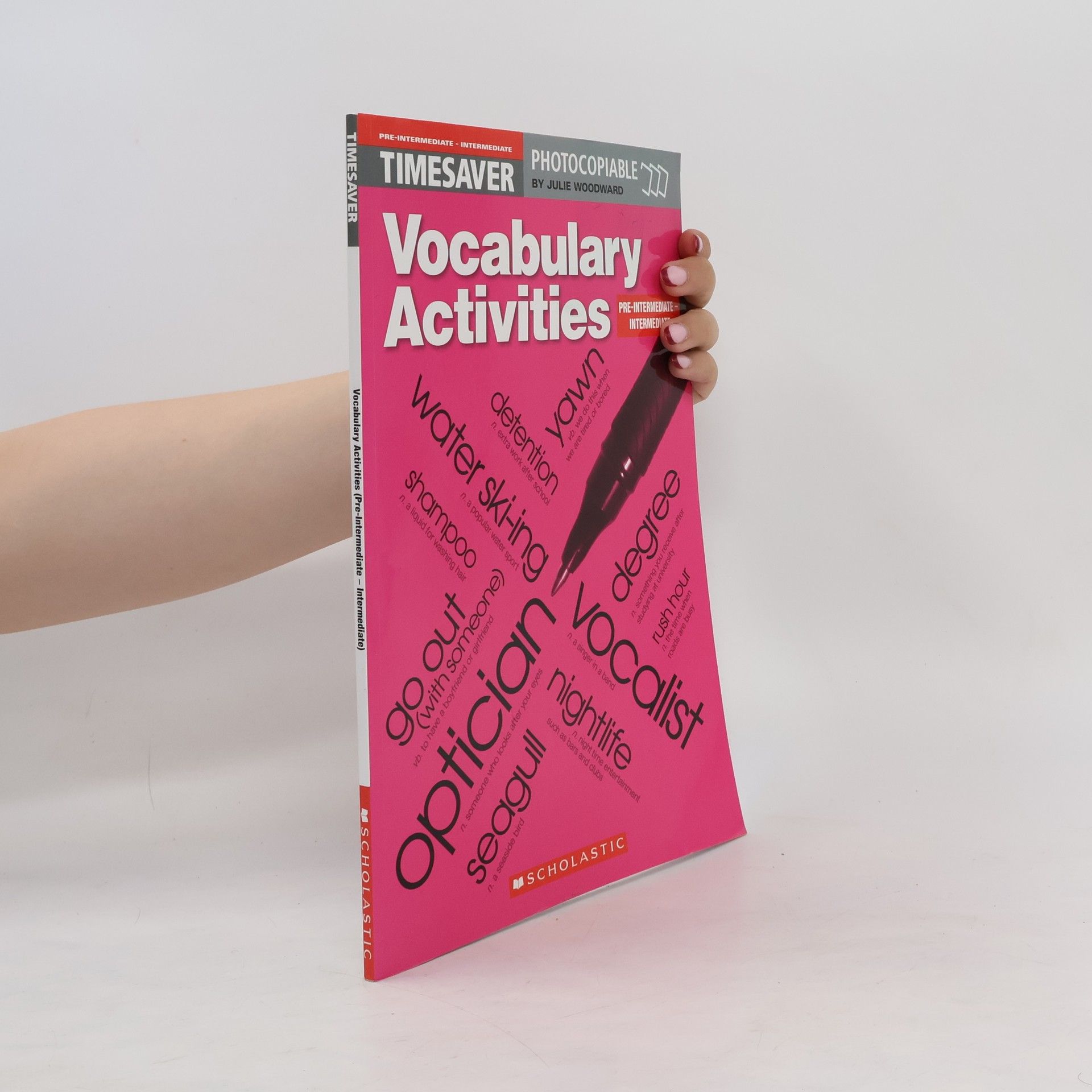 Julie Woodward Timesaver vocabulary activities. Pre-intermediate - intermediate