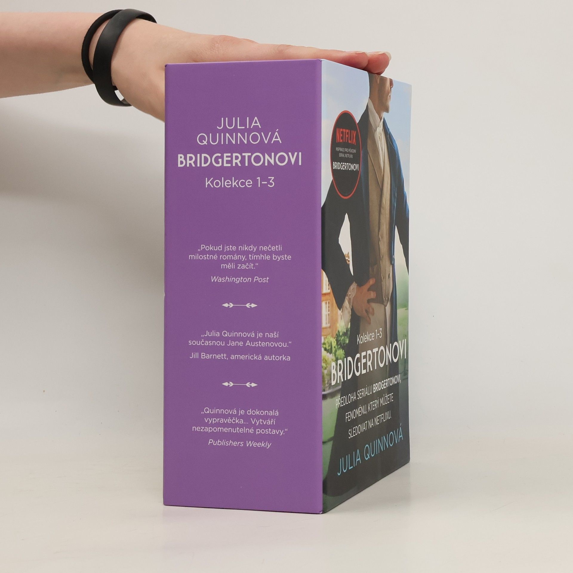 Julia Quinn Bridgertonovi 1-3 (3 svazky, box)
