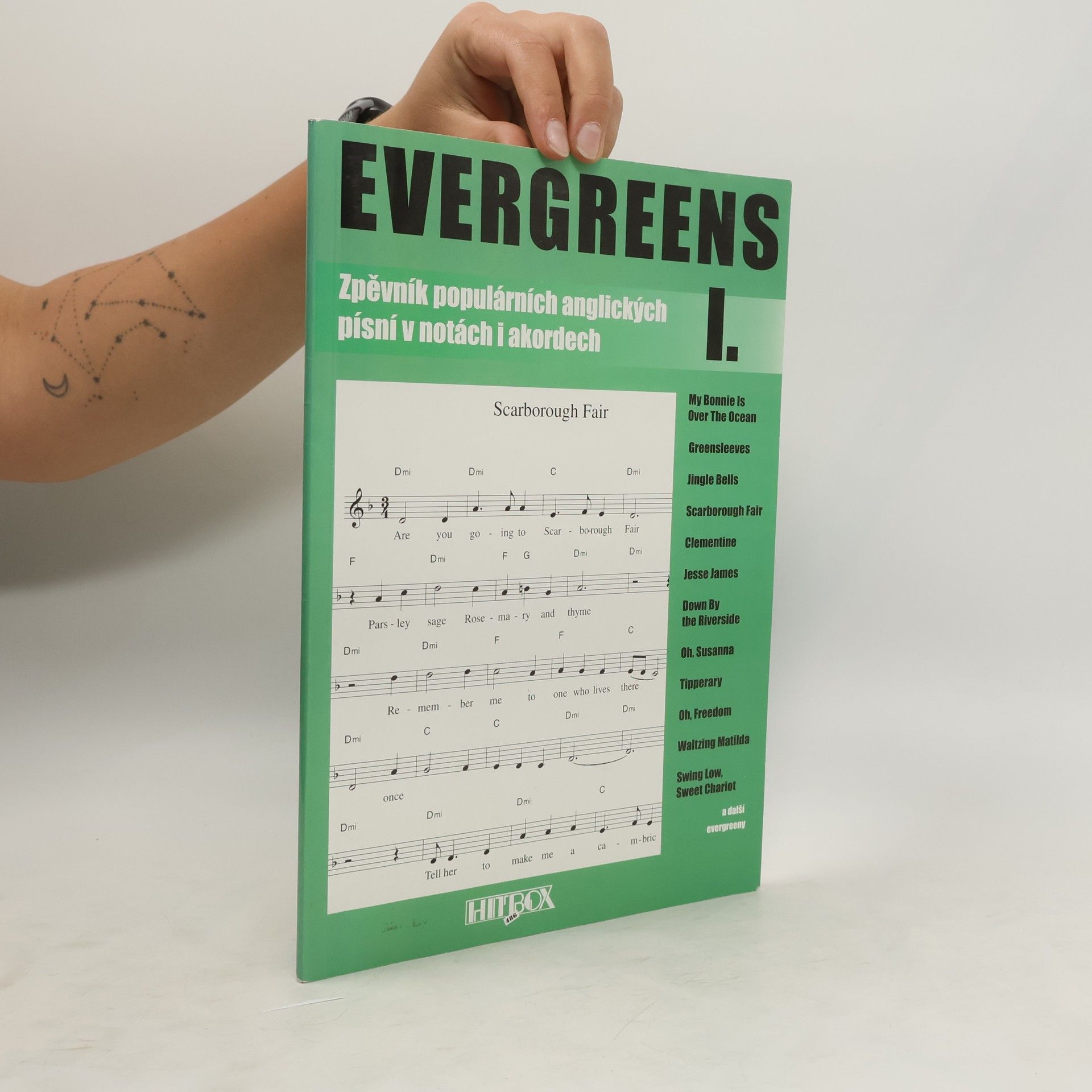 Petr Rímský Evergreens zpěvník populárních anglických písní v notách i akordech I.