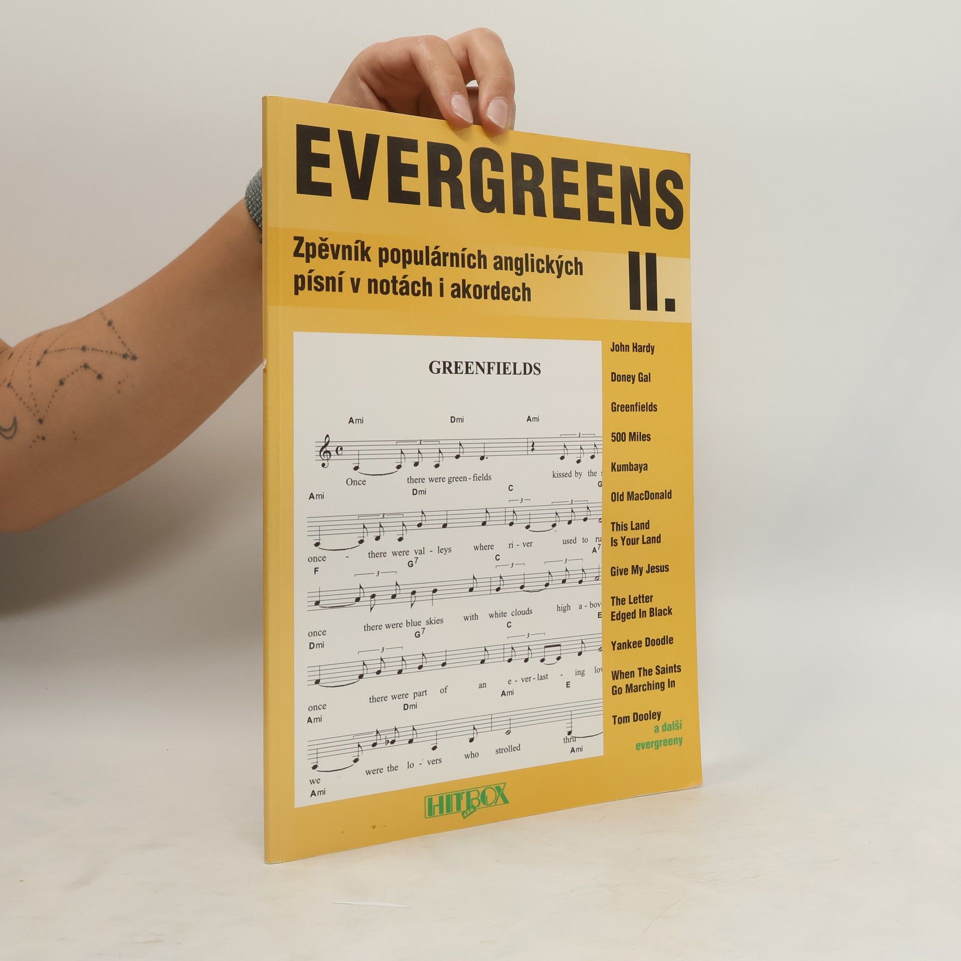 Petr Rímský Evergreens zpěvník populárních anglických písní v notách i akordech II.