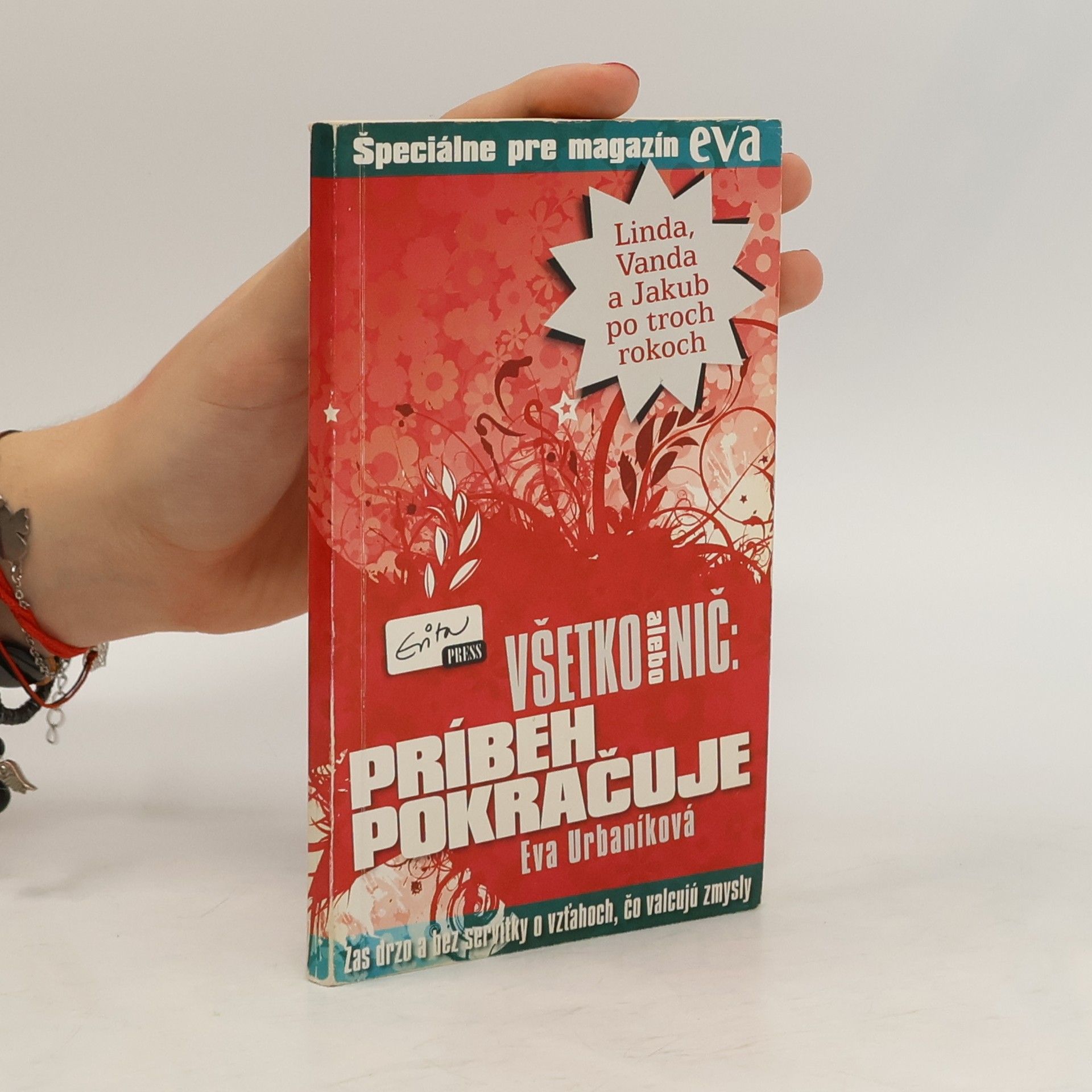 Eva Urbaníková Všetko alebo nič : príbeh pokračuje