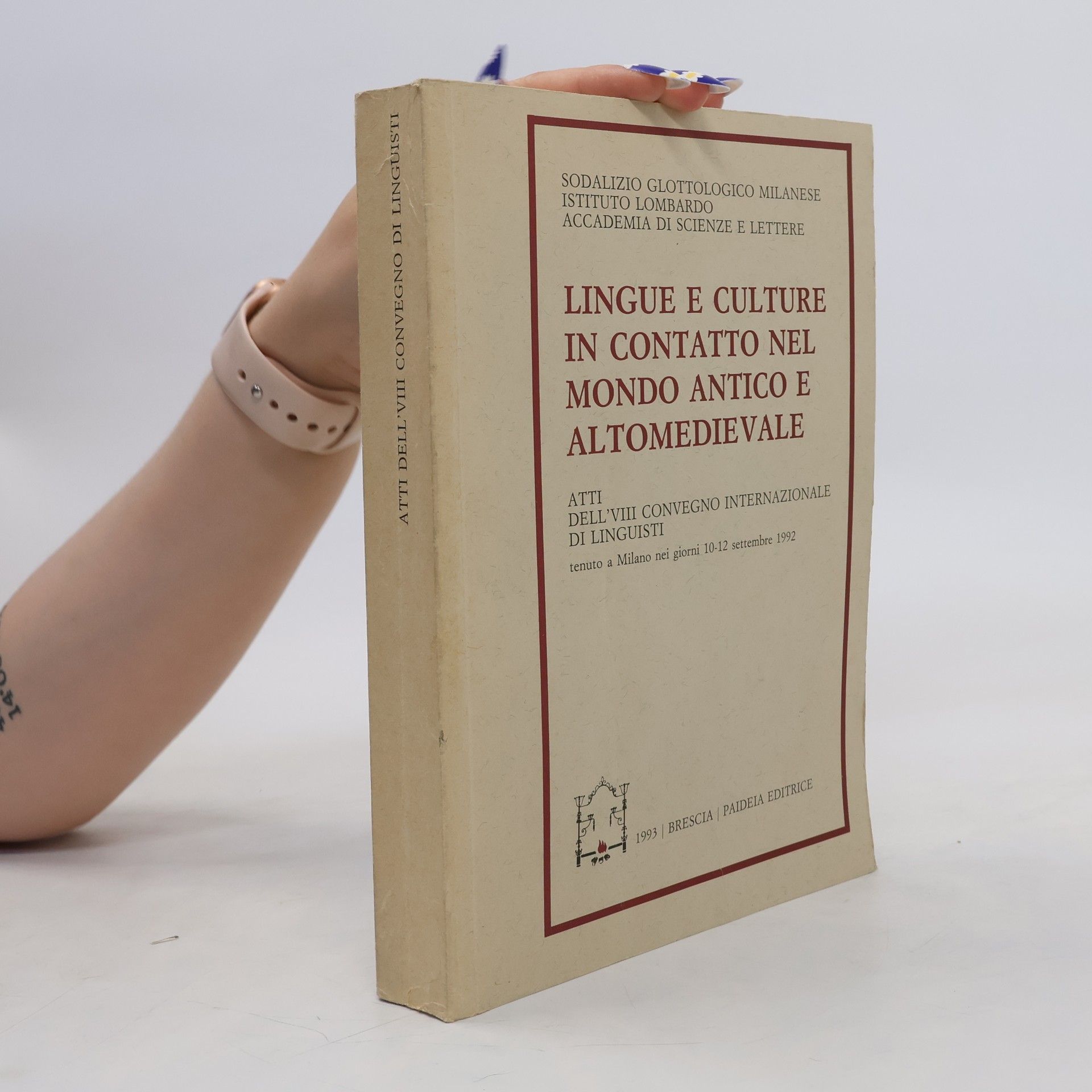 Paola Tornaghi Lingue e culture in contatto nel mondo antico e altomedievale