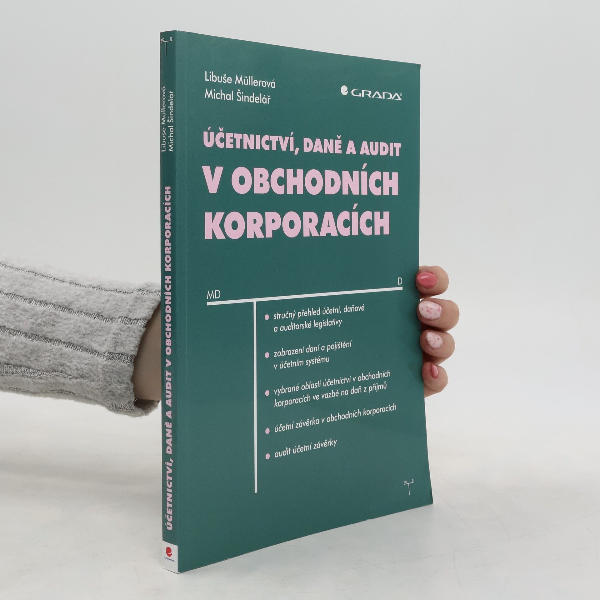 Libuše Müllerová Účetnictví, daně a audit v obchodních korporacích