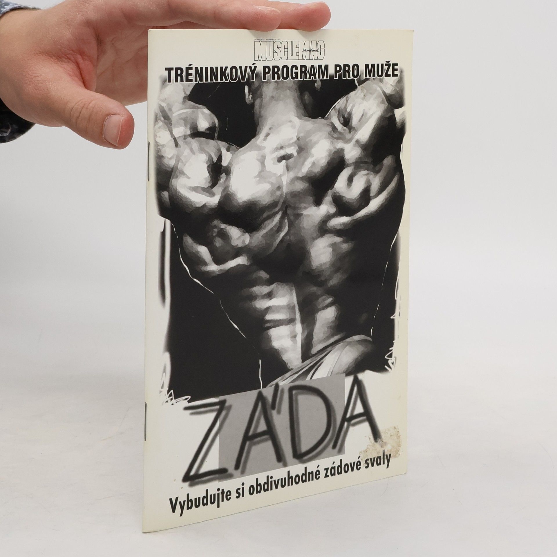 kolektiv Tréninkový program pro muže. Záda