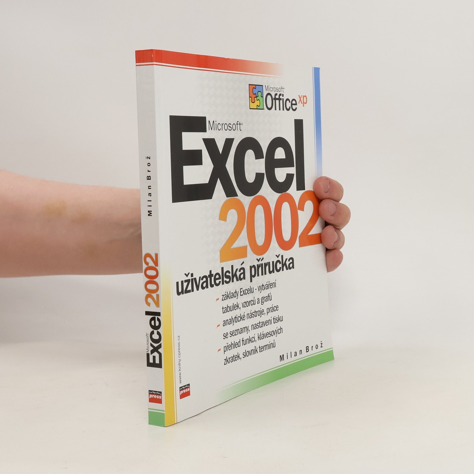 Brož Milan Microsoft Excel 2002. Uživatelská příručka
