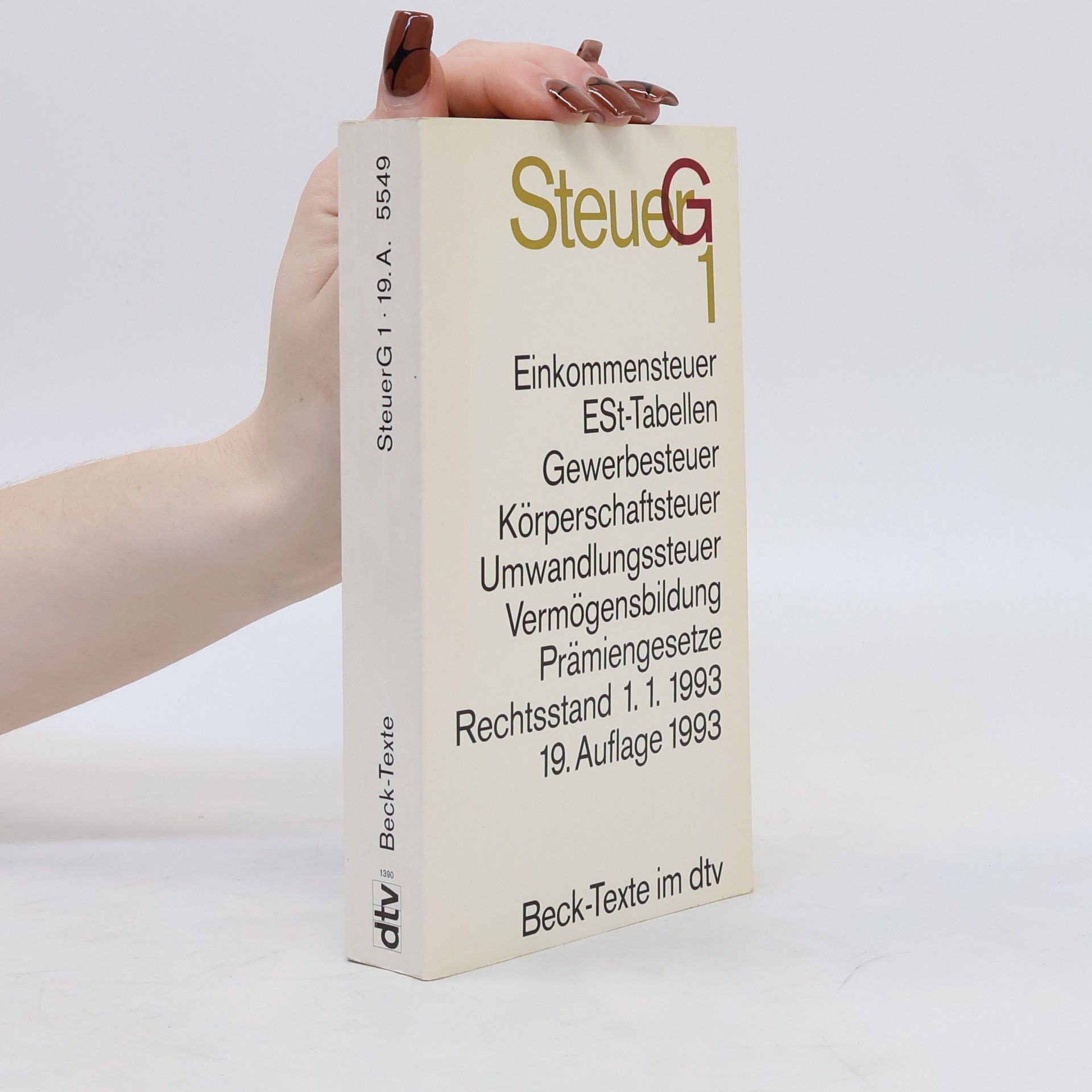 Collectif d'auteurs Steuergesetze I