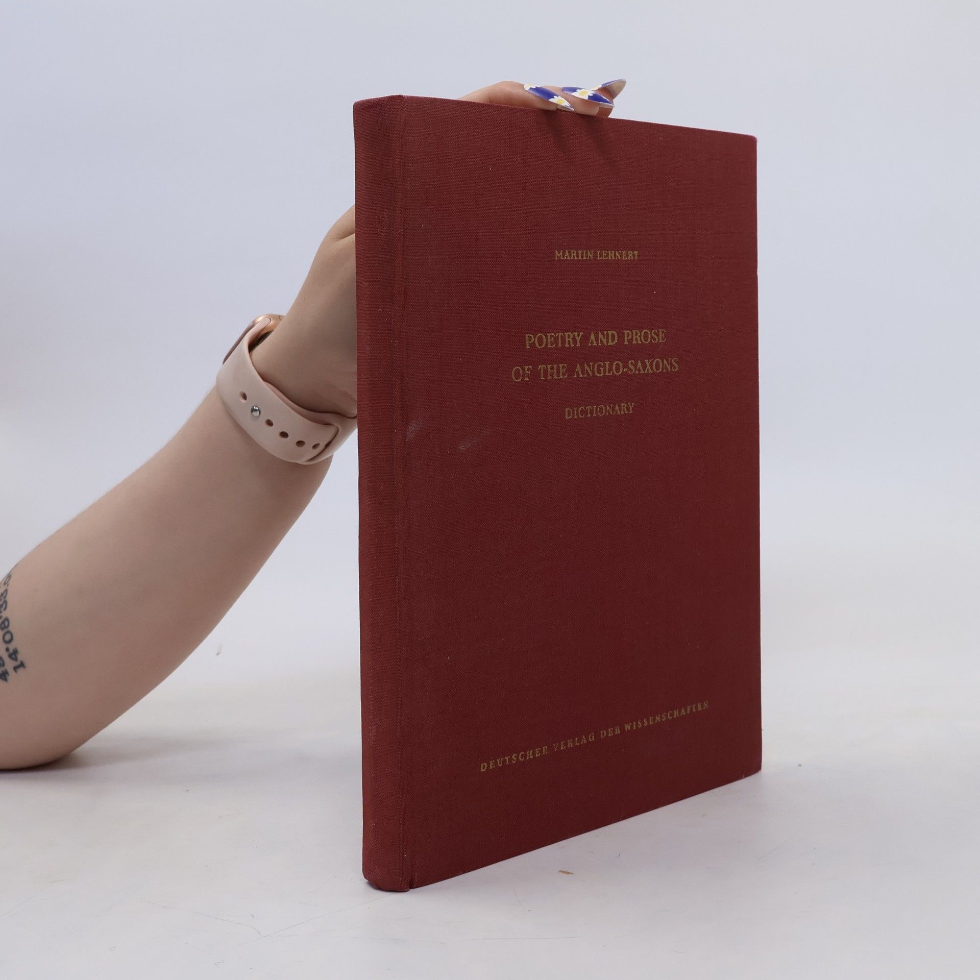 Martin Lehnert Poetry and Prose of the Anglo-Saxons. Dictionary