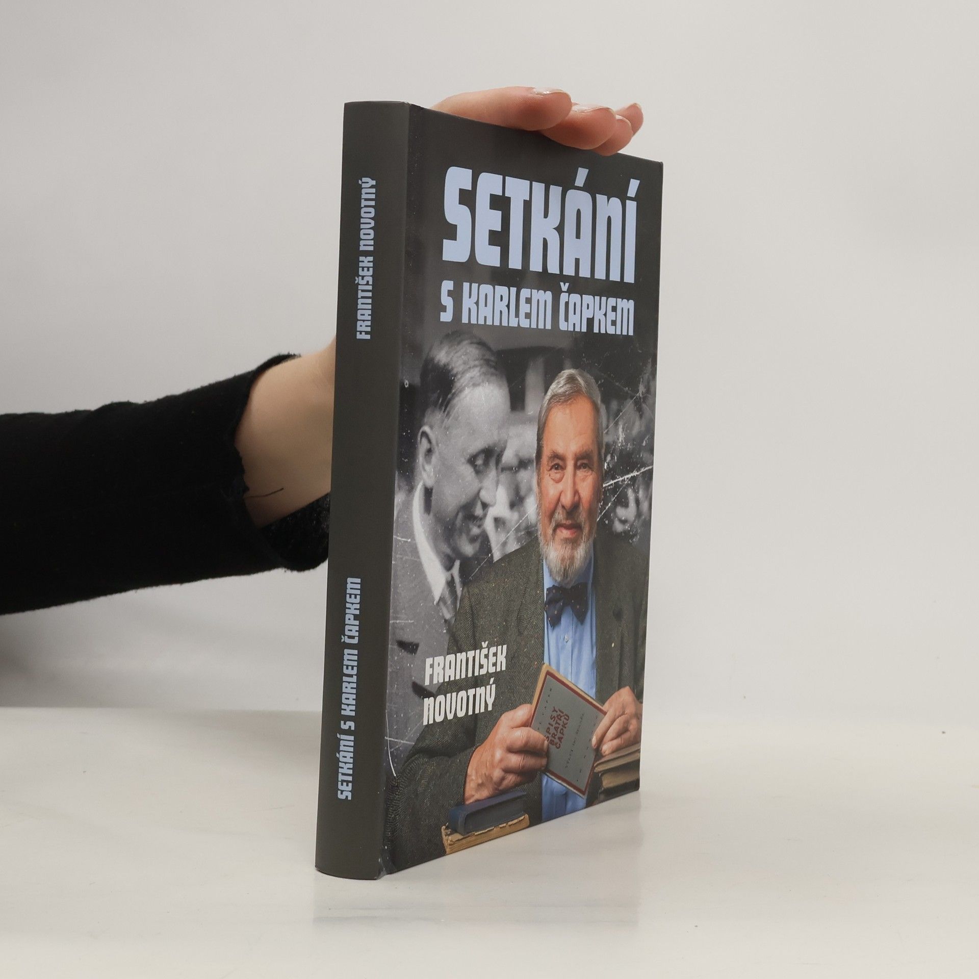 František Novotný (publicista) Setkání s Karlem Čapkem