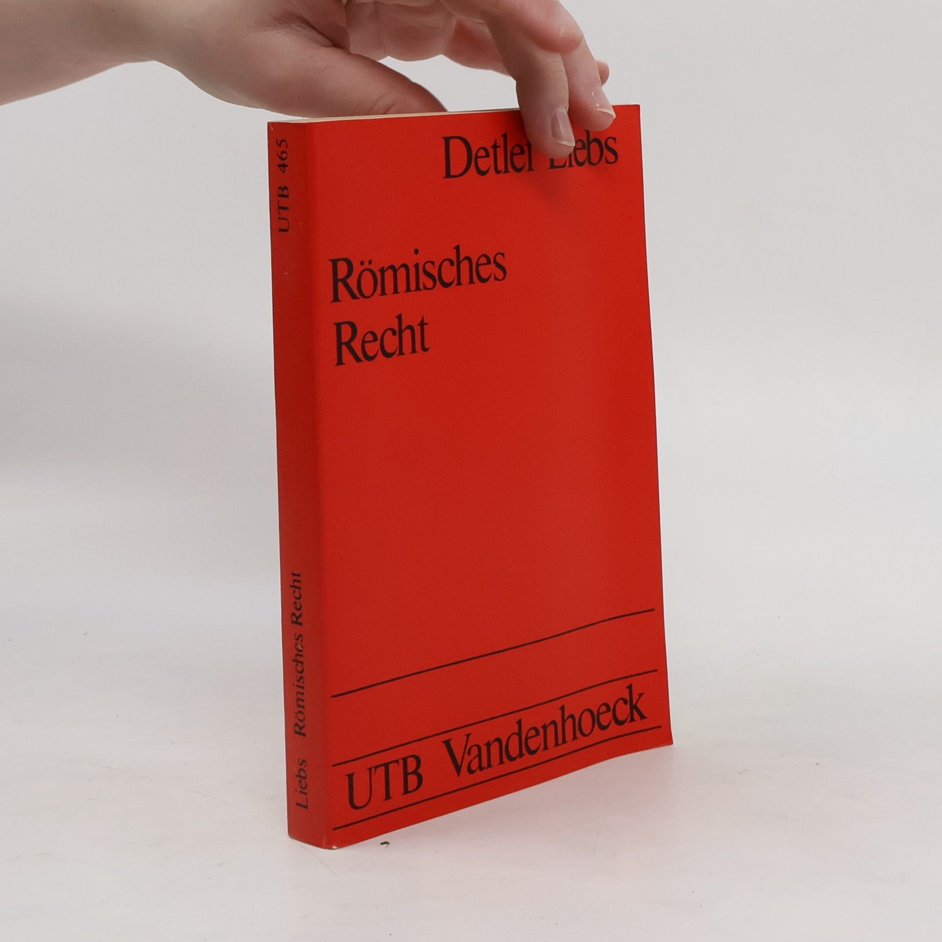 Detlef Liebs Römisches Recht