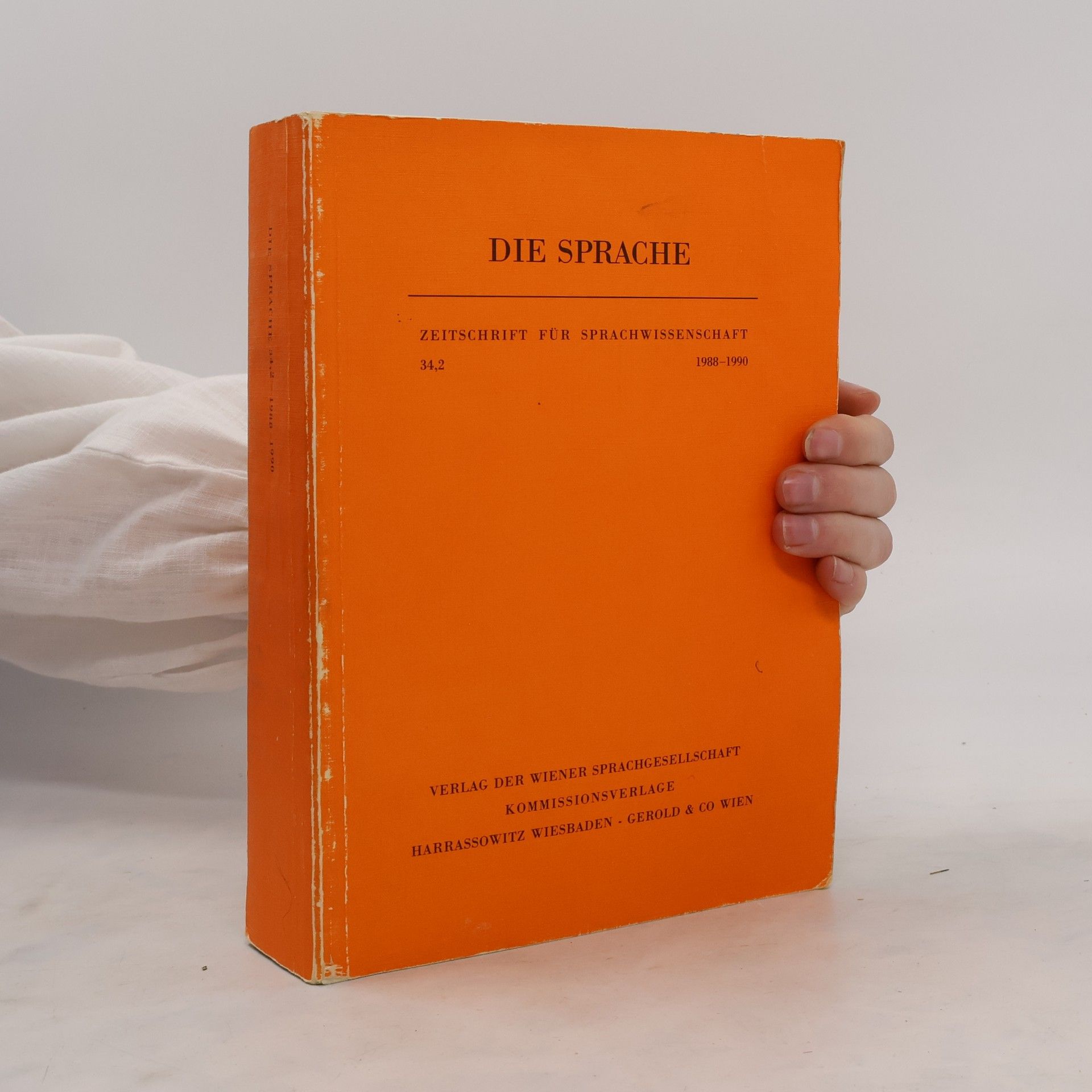 Autorenkollektiv Die Sprache Zeitchrift für Sprachenwissenschaft