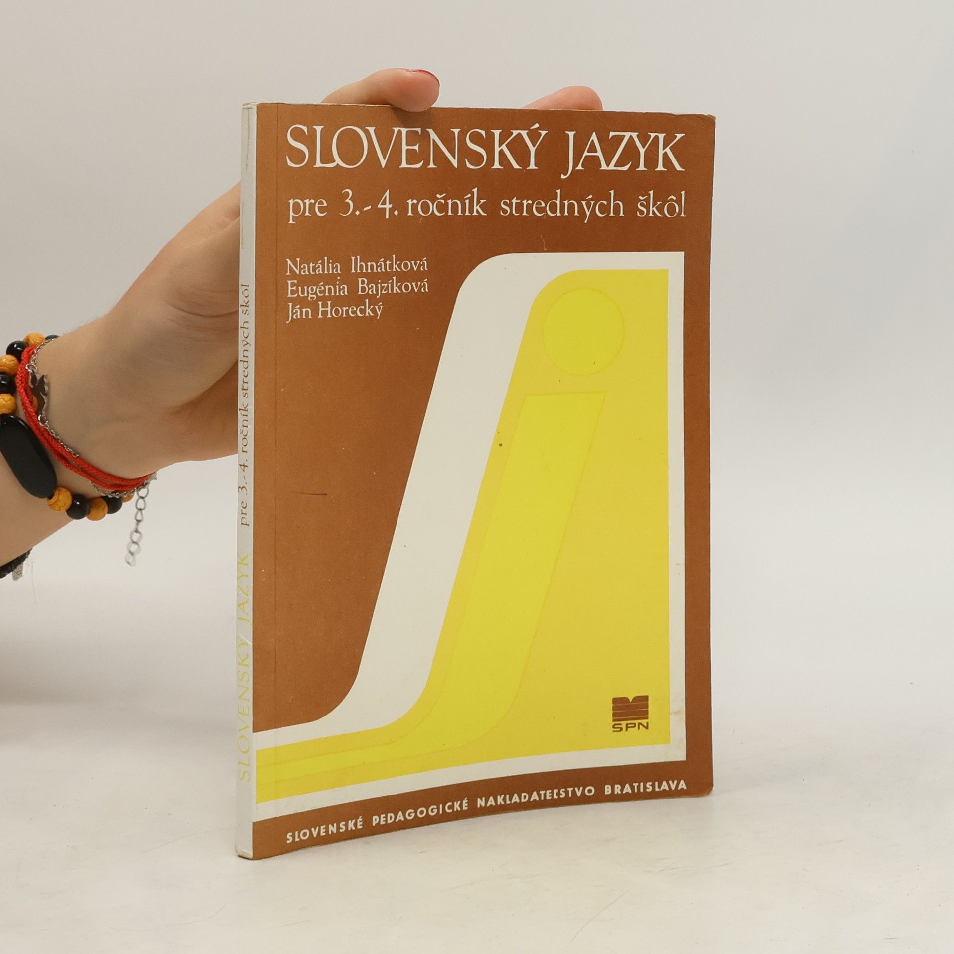 Natália Ihnátková Slovenský jazyk pre 3.-4. ročník stredných škôl