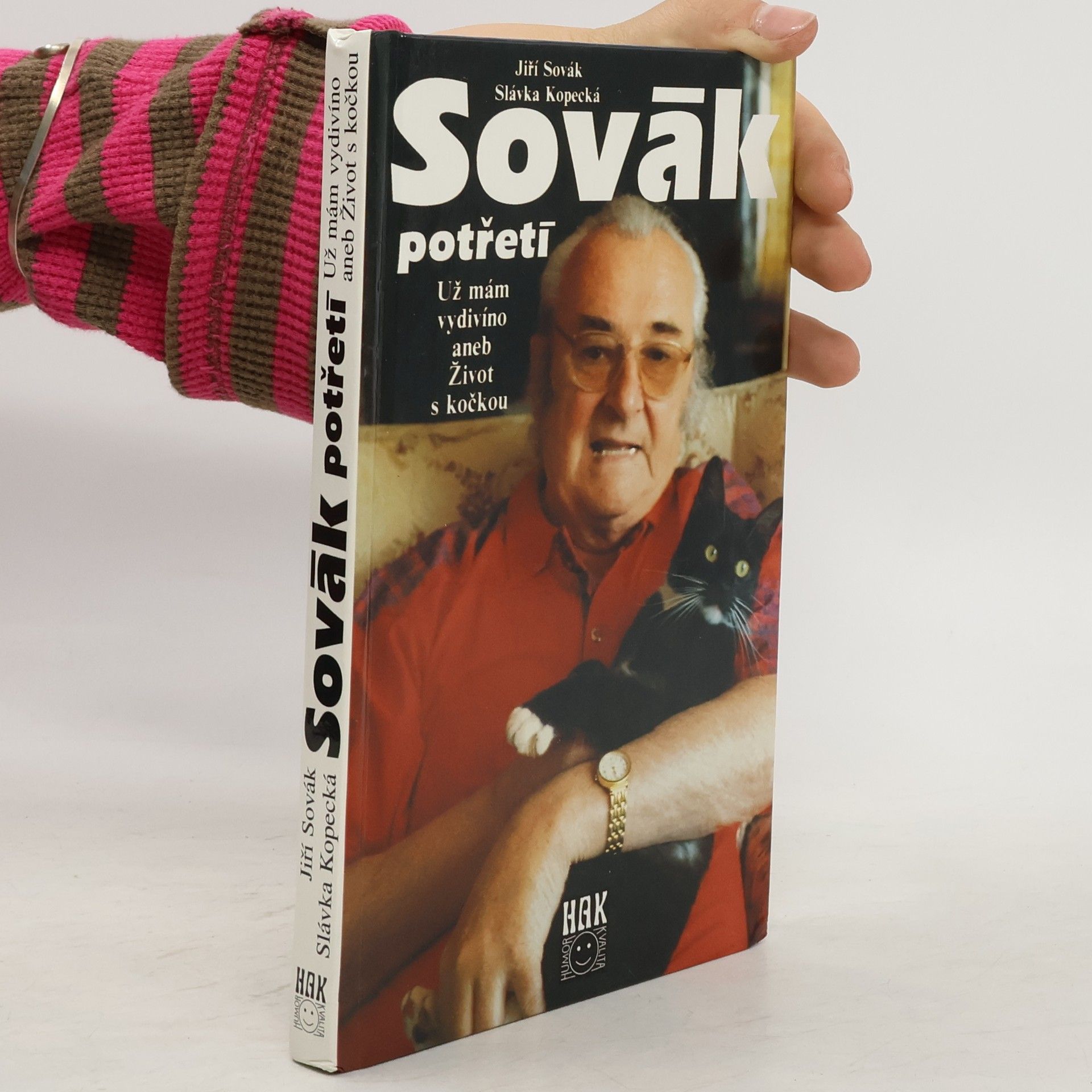 Jiří Sovák Sovák potřetí: už mám vydivíno, aneb, Život s kočkou