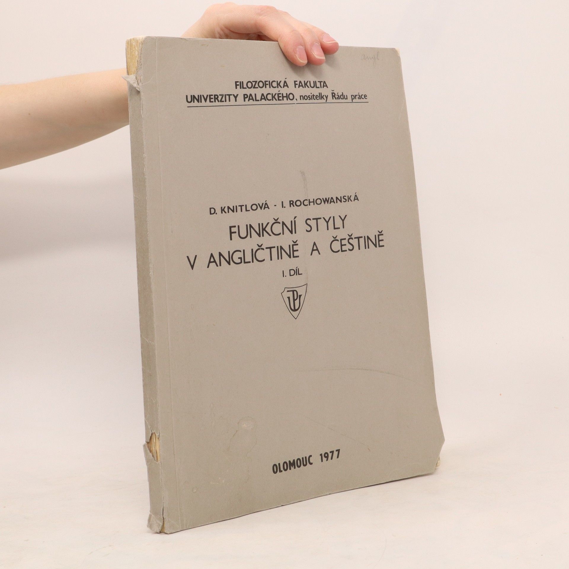 Kolektiv autorů Funkční styly v angličtině a v češtině I.