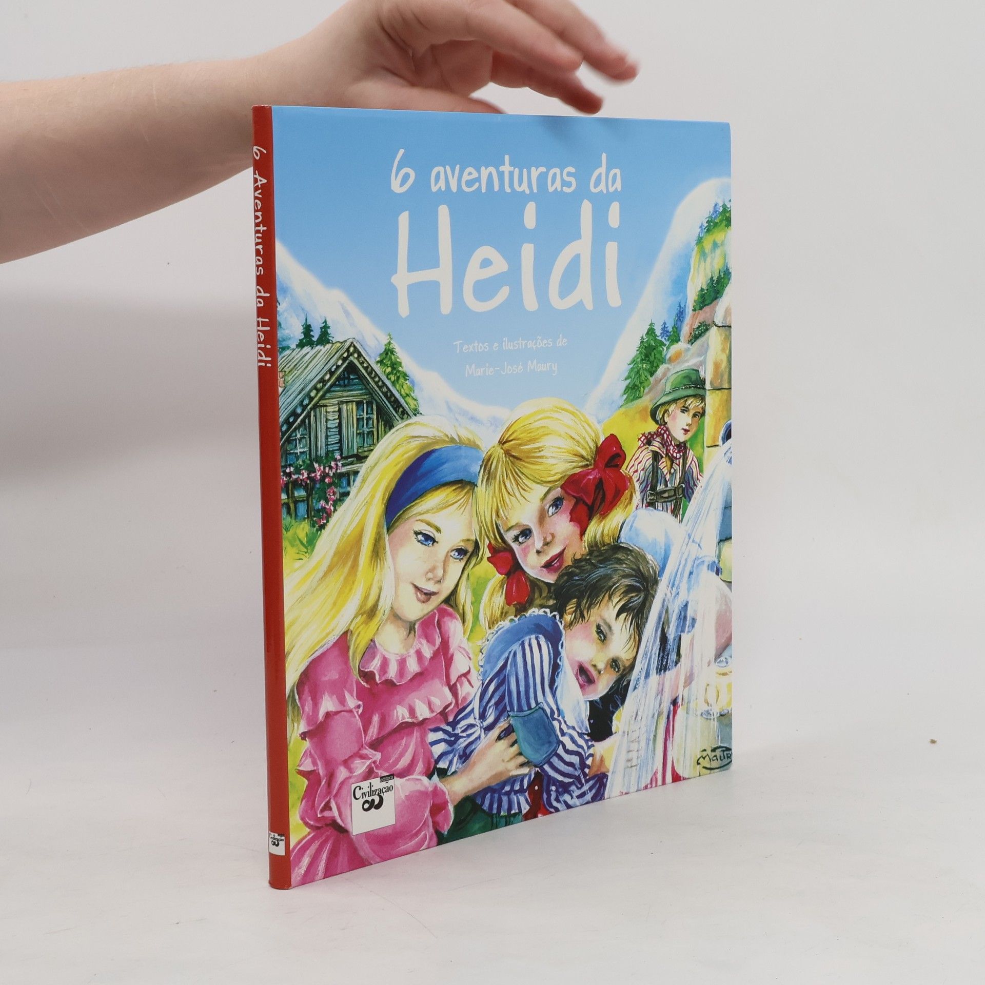 Marie-José Maury 6 aventuras da Heidi
