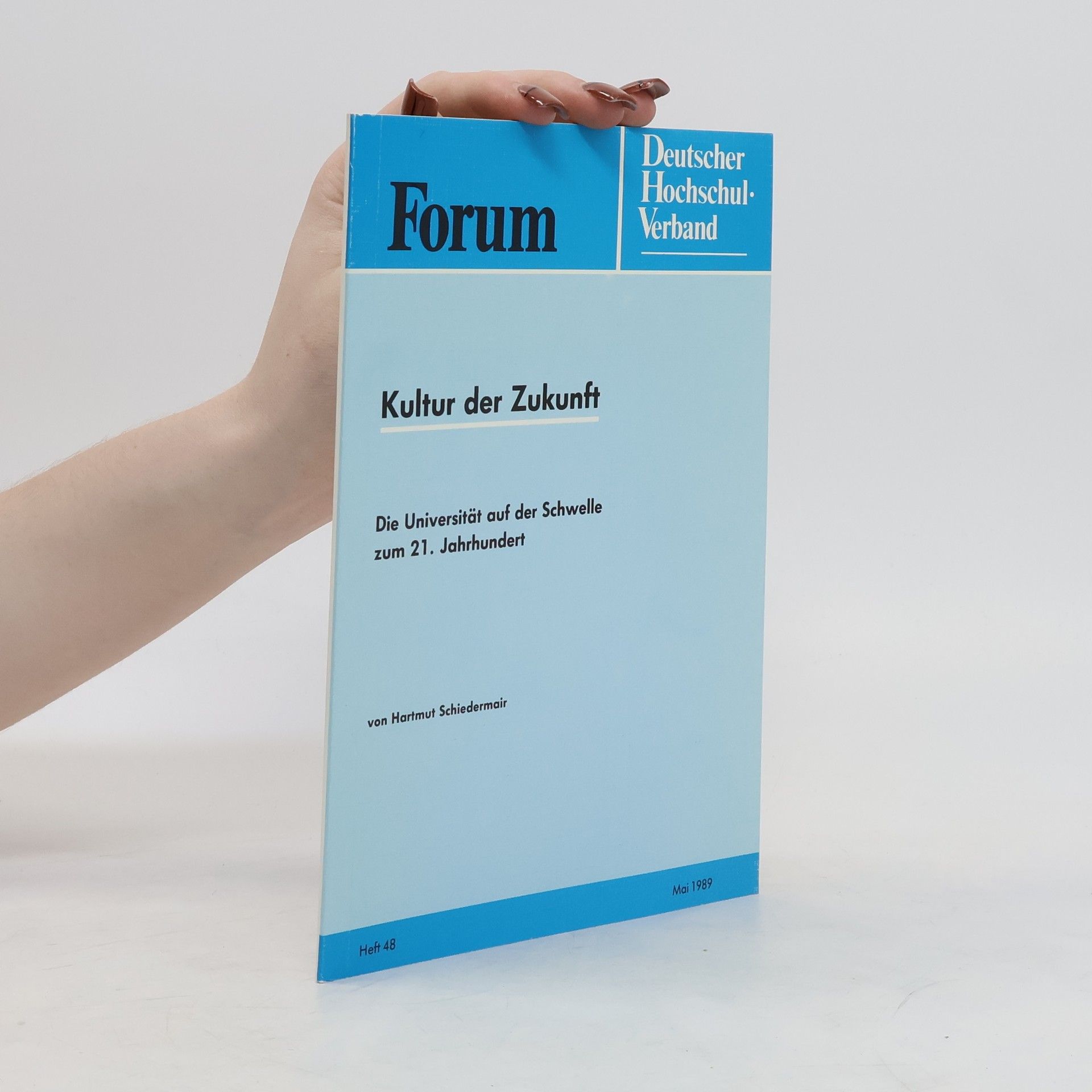 Hartmut Schiedermair Kultur der Zukunft