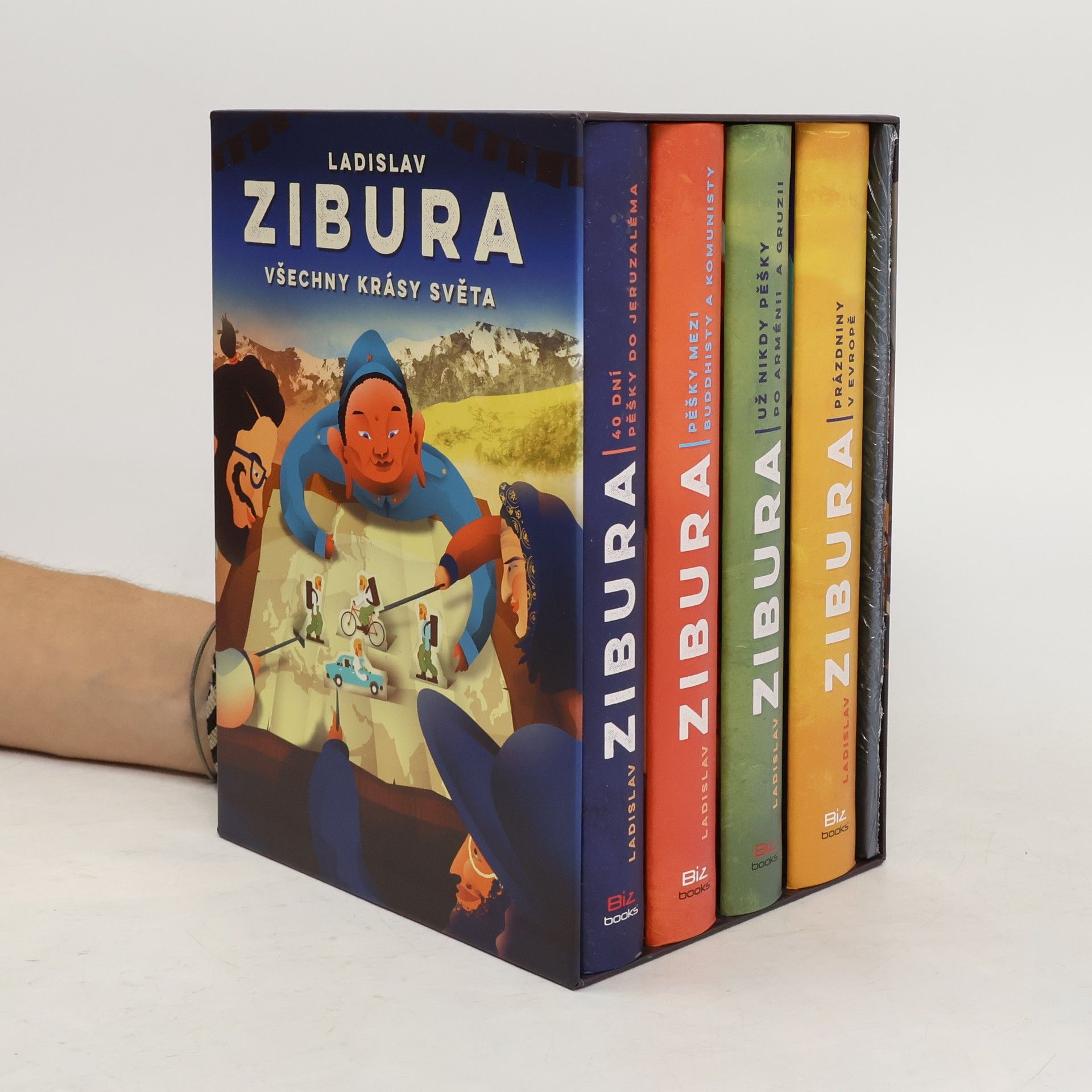 Ladislav Zibura Ladislav Zibura: Všechny krásy světa (4 svazky, komplet v boxu)