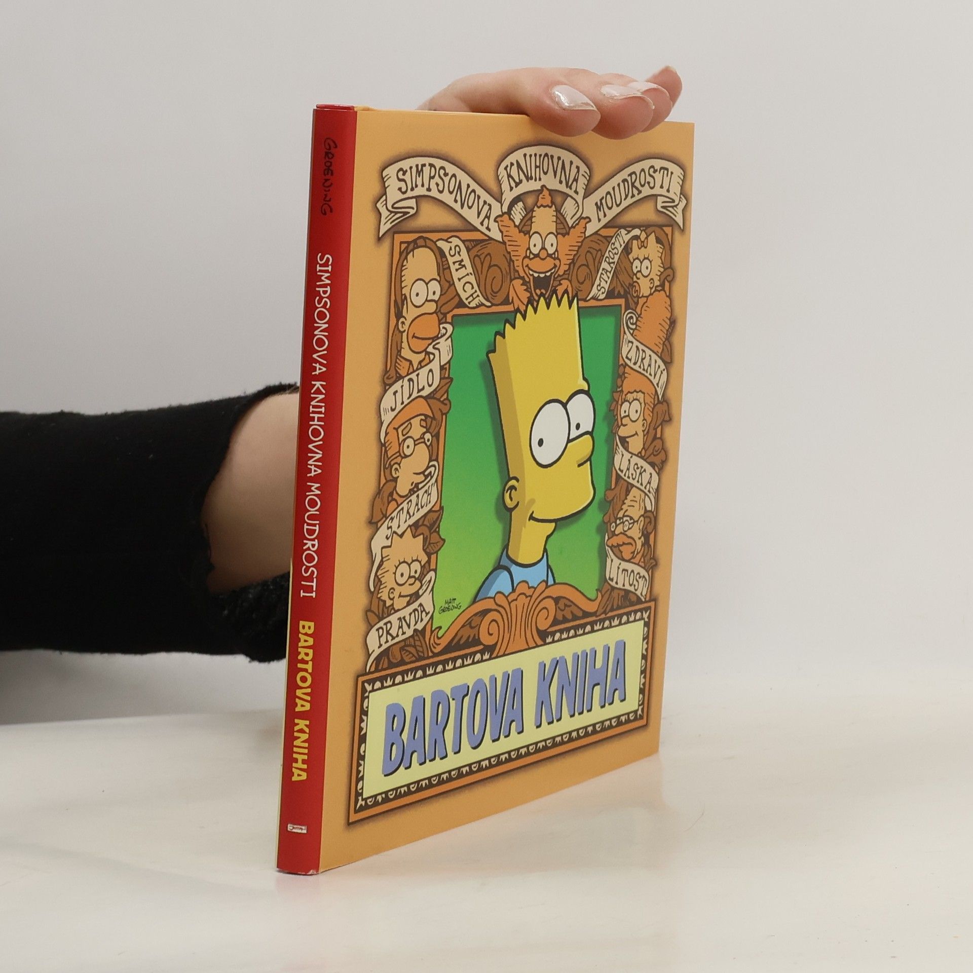 Matt Groening Bartova kniha