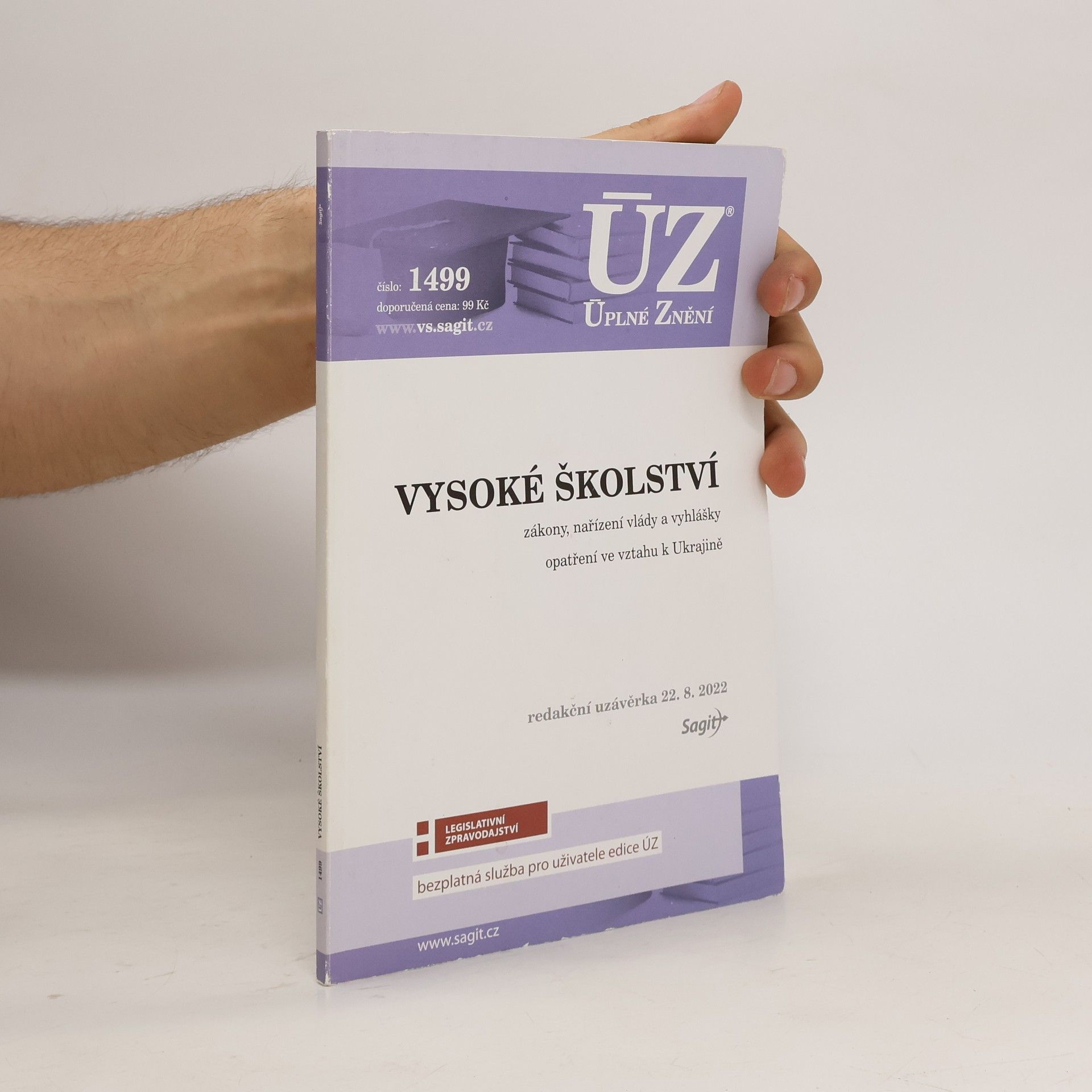 Autorenkollektiv ÚZ 1499 Vysoké školství