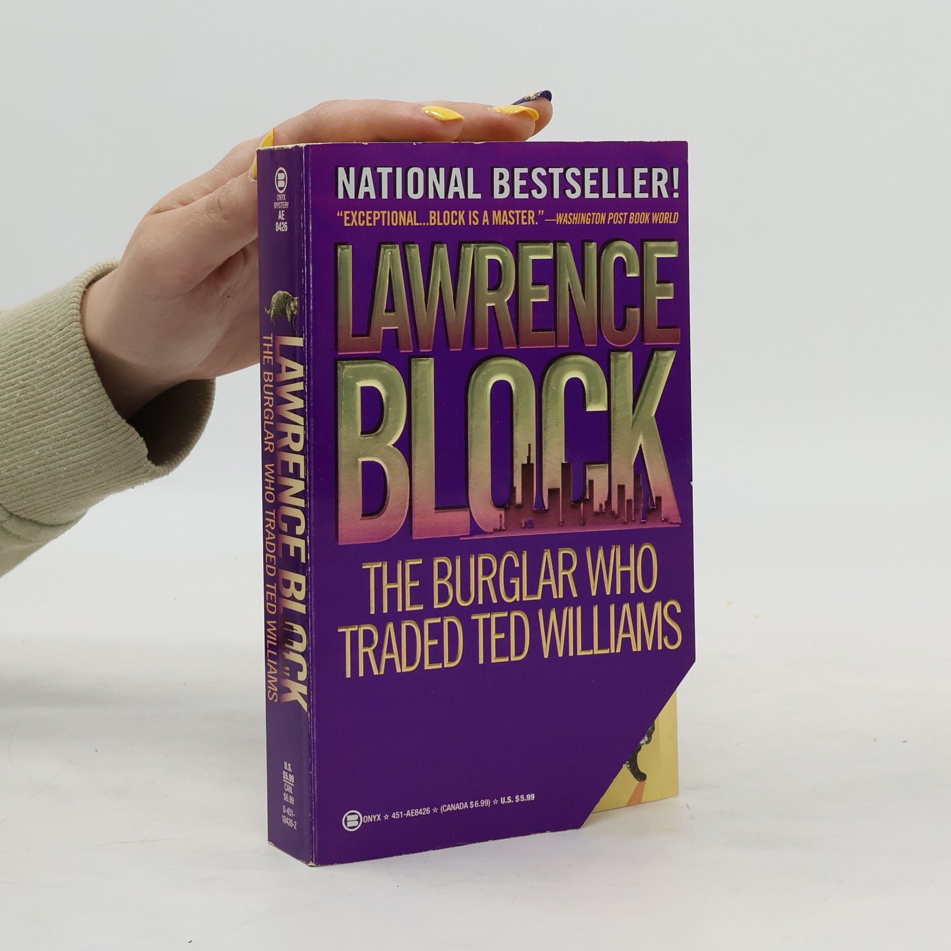 Lawrence Block The Burglar Who Traded Ted Williams