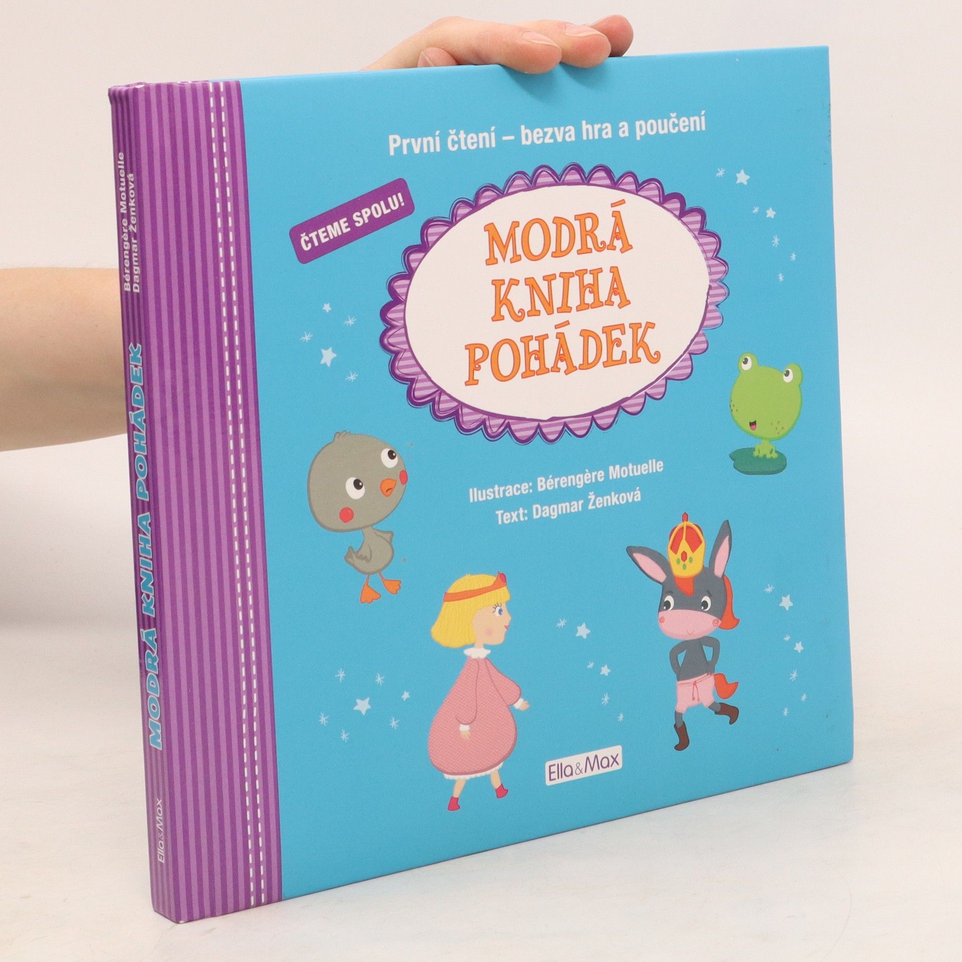 Dagmar Ženková Modrá kniha pohádek, první čtení - bezva hra a poučení