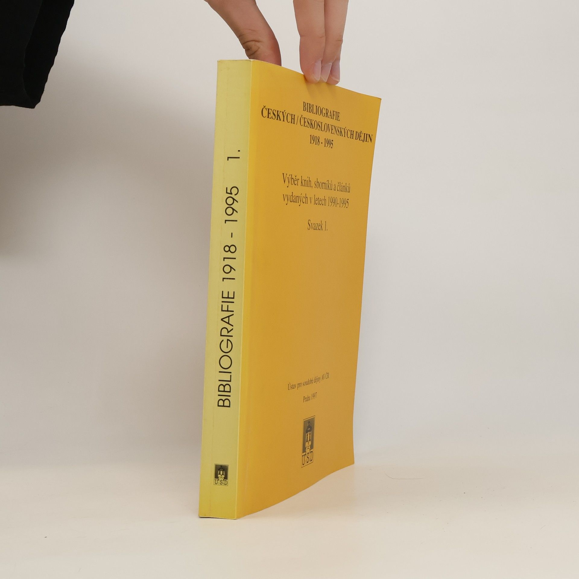 Oldřich Tůma Bibliografie českých/československých dějin 1918–1995. Svazek 1