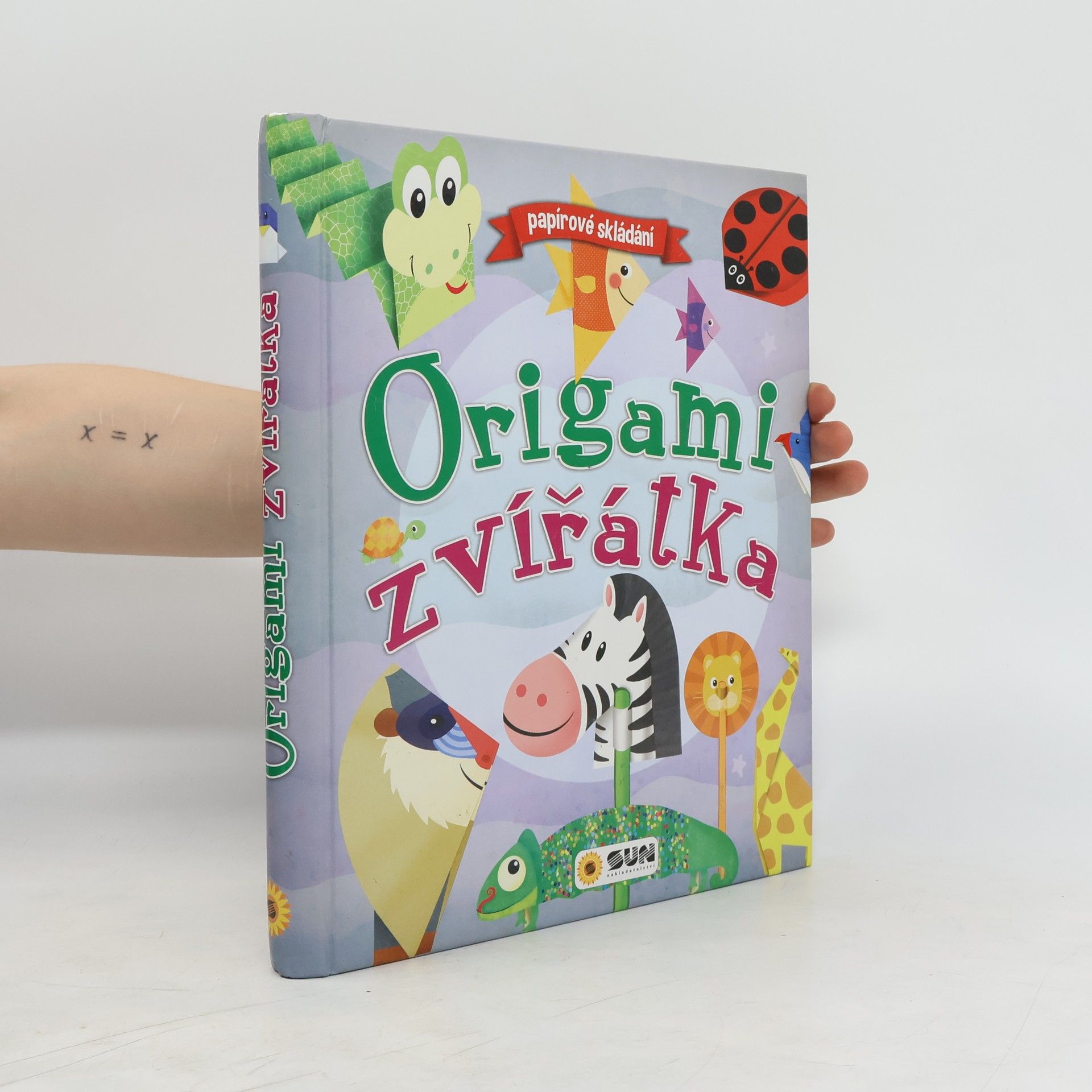 Hana Jovanovičová Origami zvířátka : papírové skládání